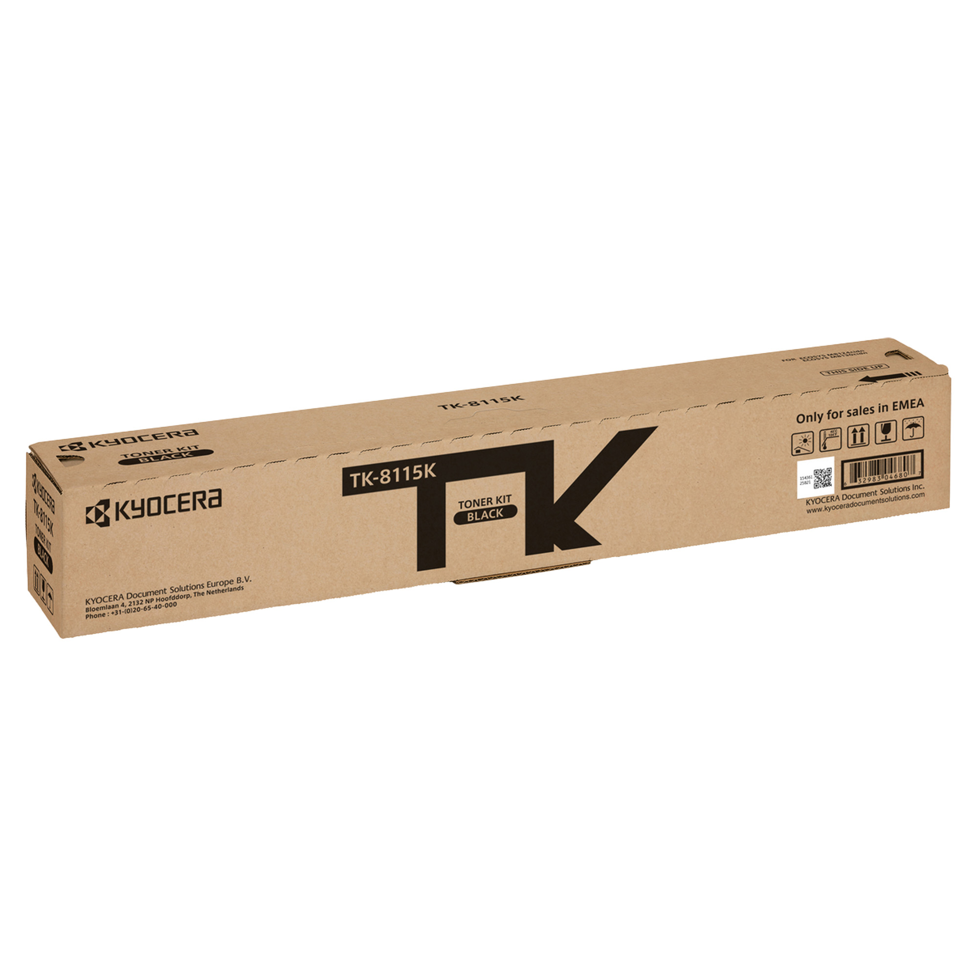 Kyocera TK 8115K - Nero - originale - cartuccia toner - per ECOSYS M8124cidn, M8124cidn/KL3, M8130cidn, M8130cidn/KL2, M8130cidn/KL3