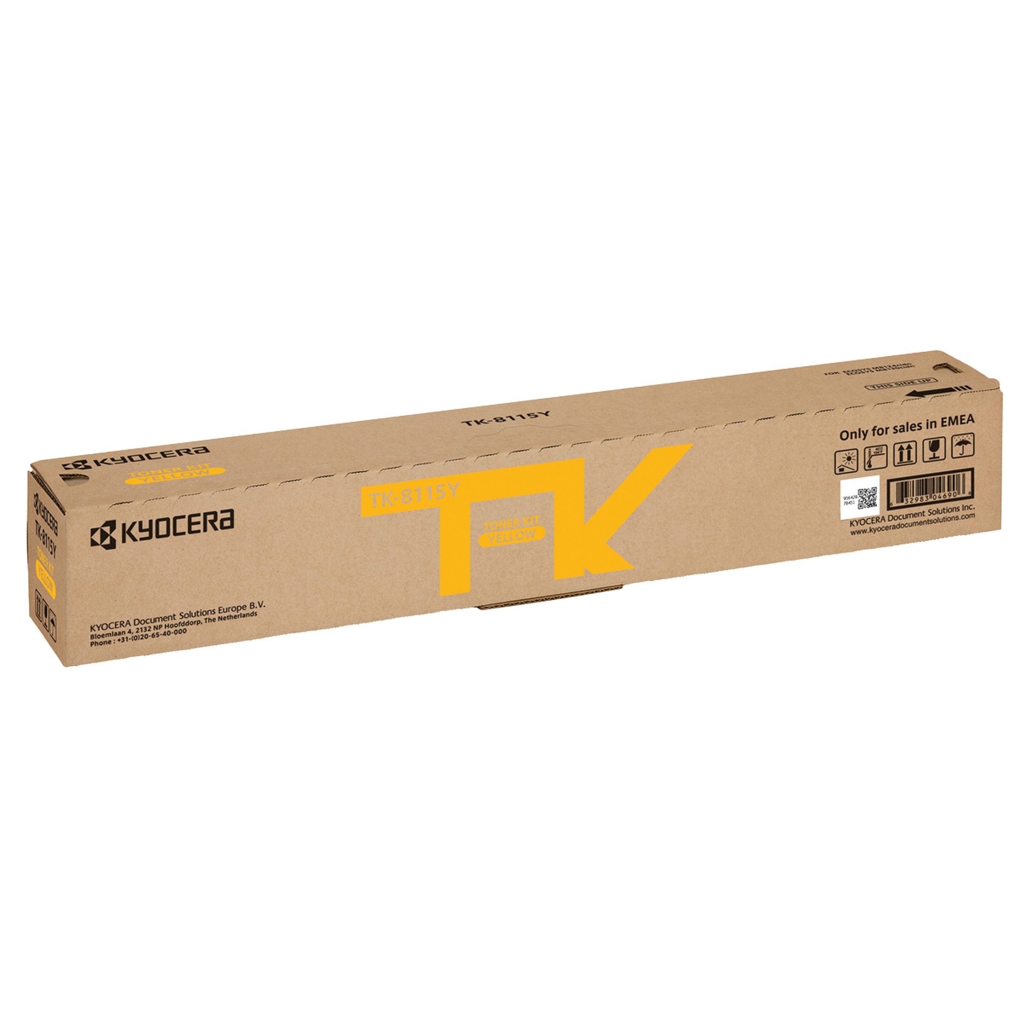 Kyocera TK 8115Y - Giallo - originale - cartuccia toner - per ECOSYS M8124cidn, M8124cidn/KL3, M8130cidn, M8130cidn/KL2, M8130cidn/KL3