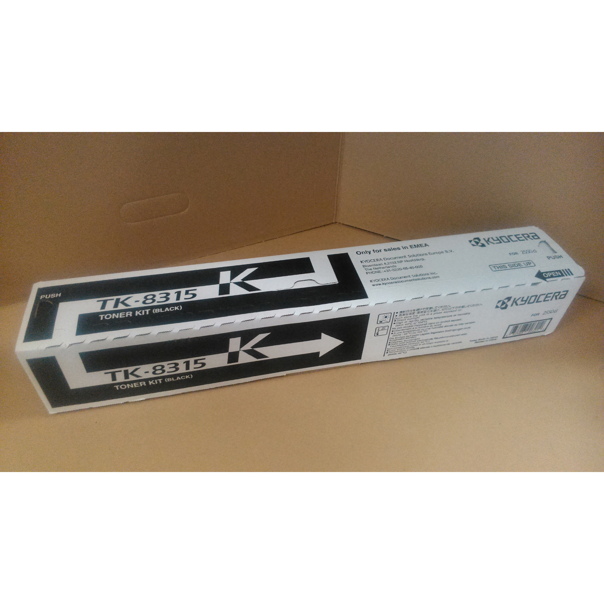 Kyocera TK 8315K - Nero - originale - cartuccia toner - per TASKalfa 2550ci