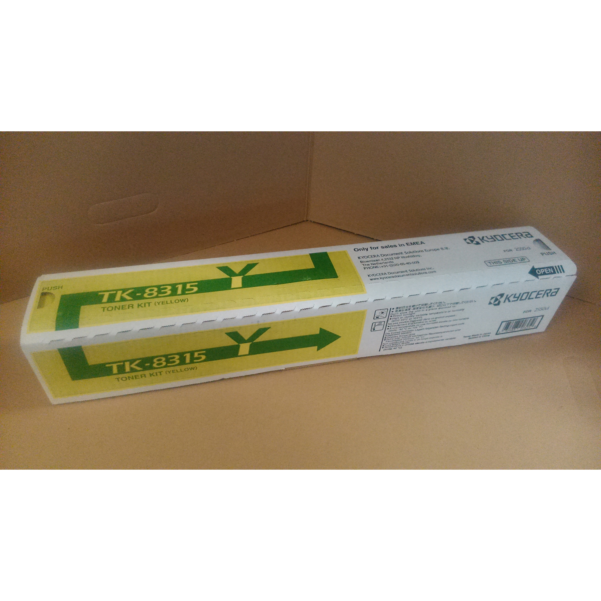 Kyocera TK 8315Y - Giallo - originale - cartuccia toner - per TASKalfa 2550ci