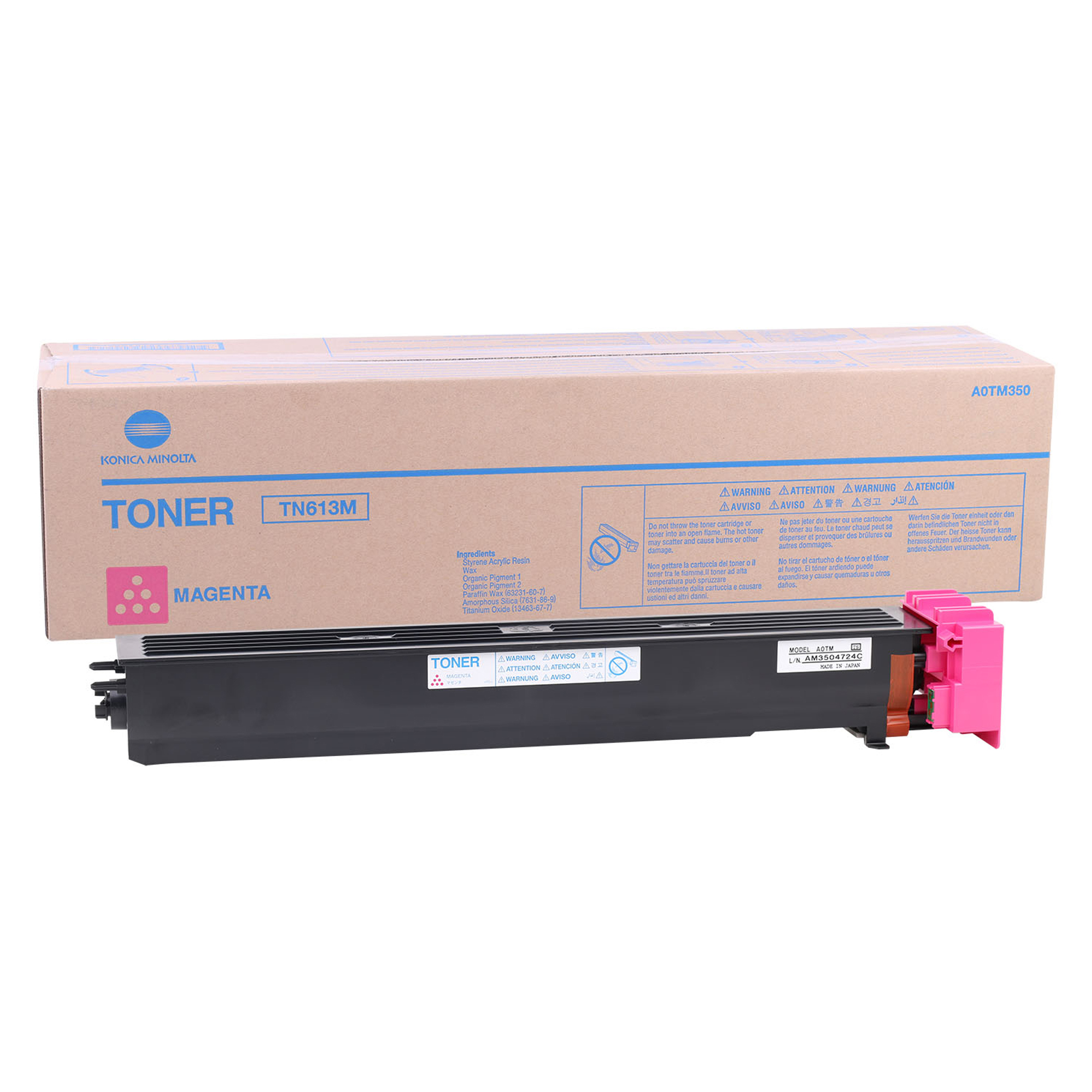 Konica Minolta - Toner - Magenta - A0TM350 …