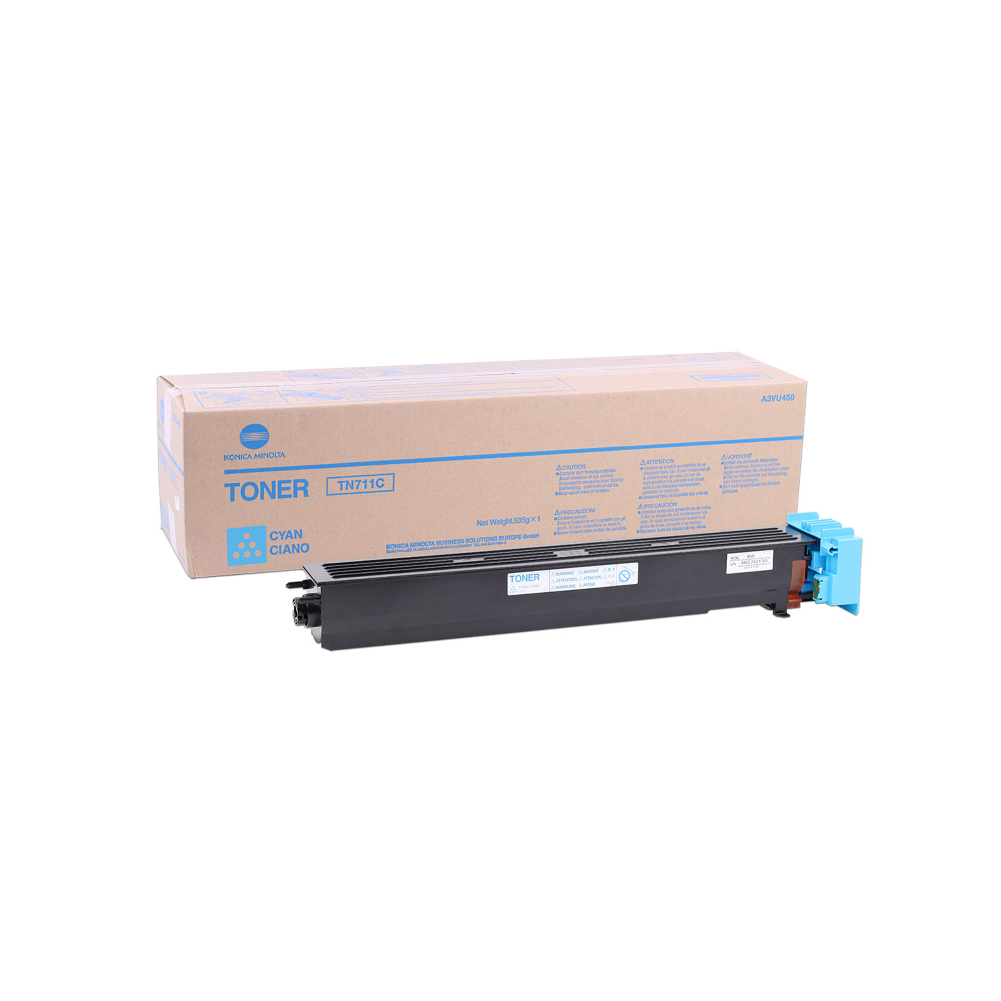 Konica Minolta - Toner - Ciano - A3VU450 …