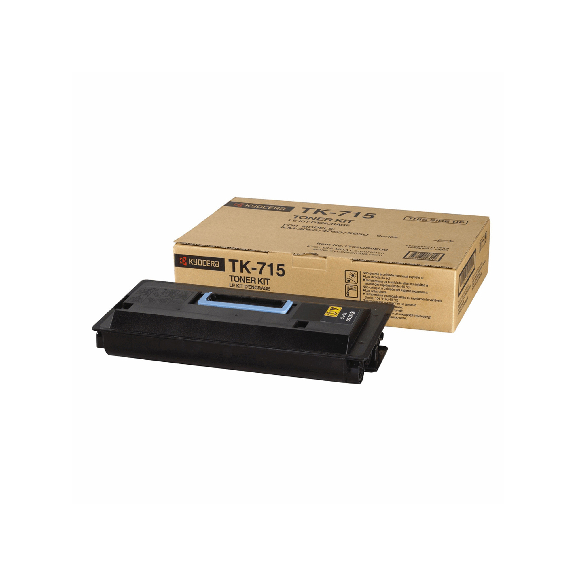 Kyocera TK 715 - Nero - originale - kit toner - per KM 3050, 4050, 5050