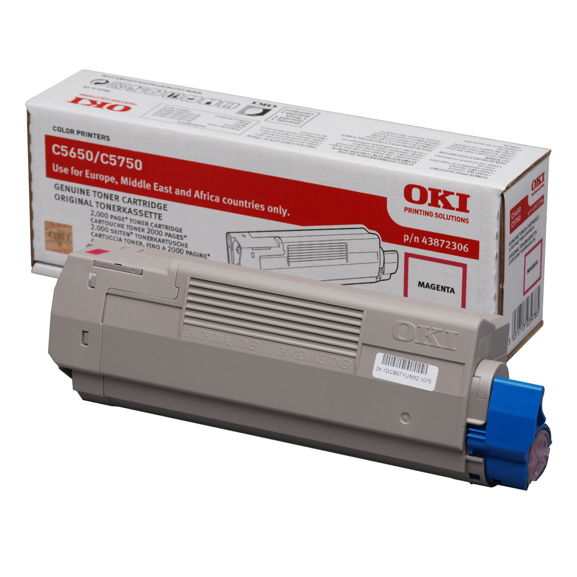 Oki - Toner - Magenta - C5650/C5750 - …