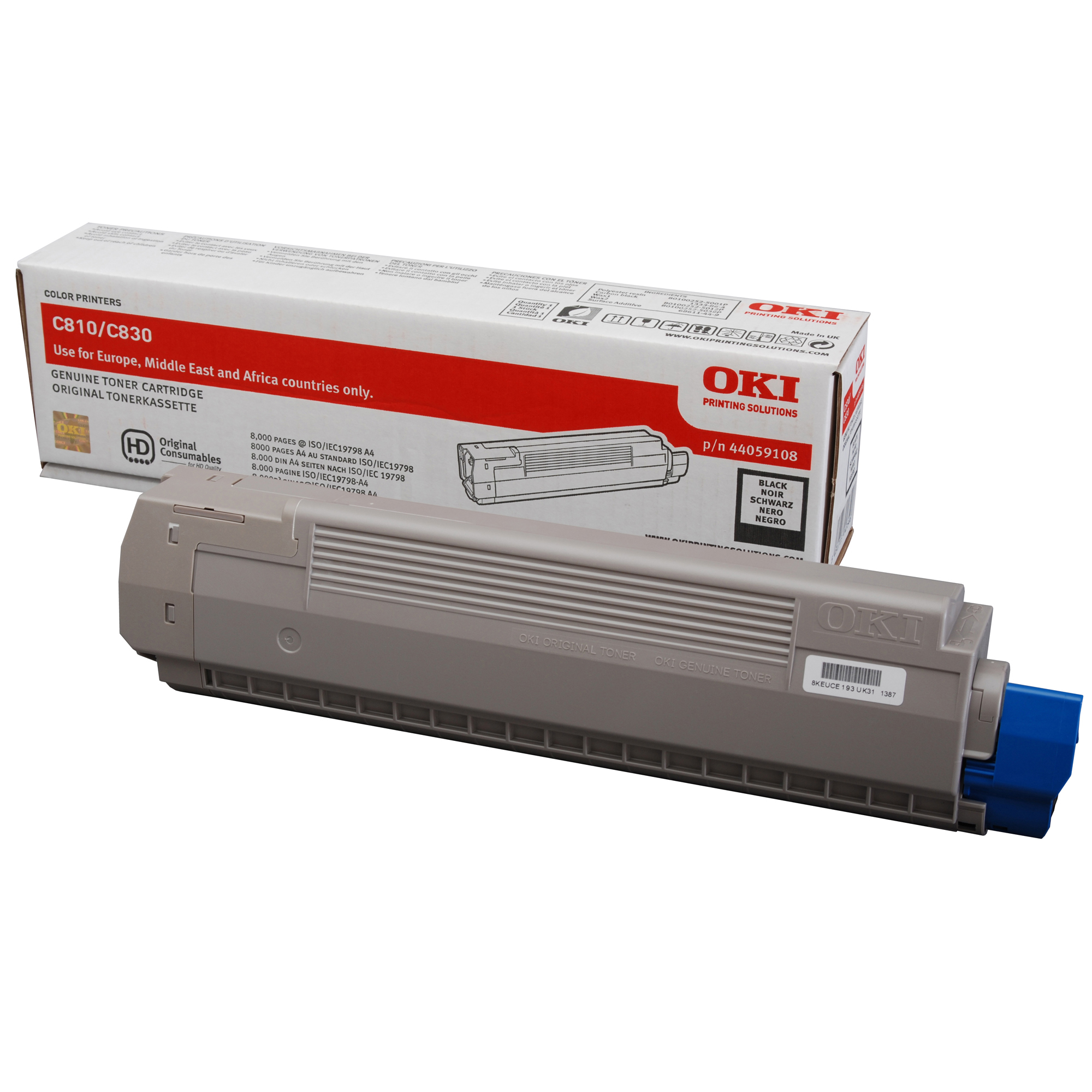 Oki - Toner - Nero - C-810 C-830 …
