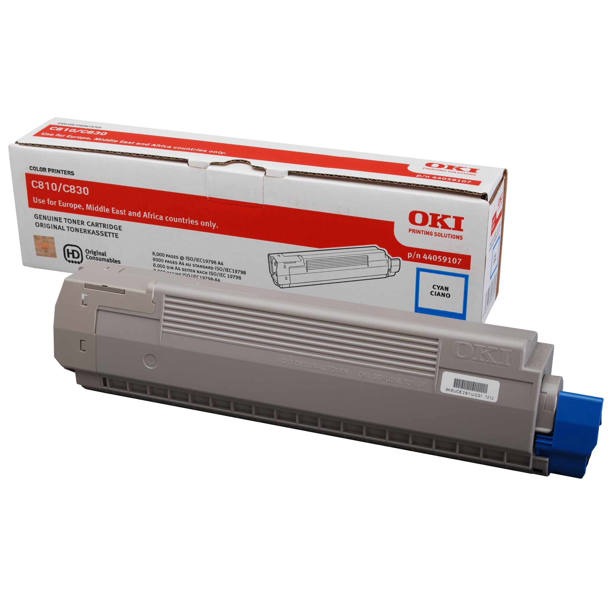Oki - Toner - Ciano - C-810 C-830 …