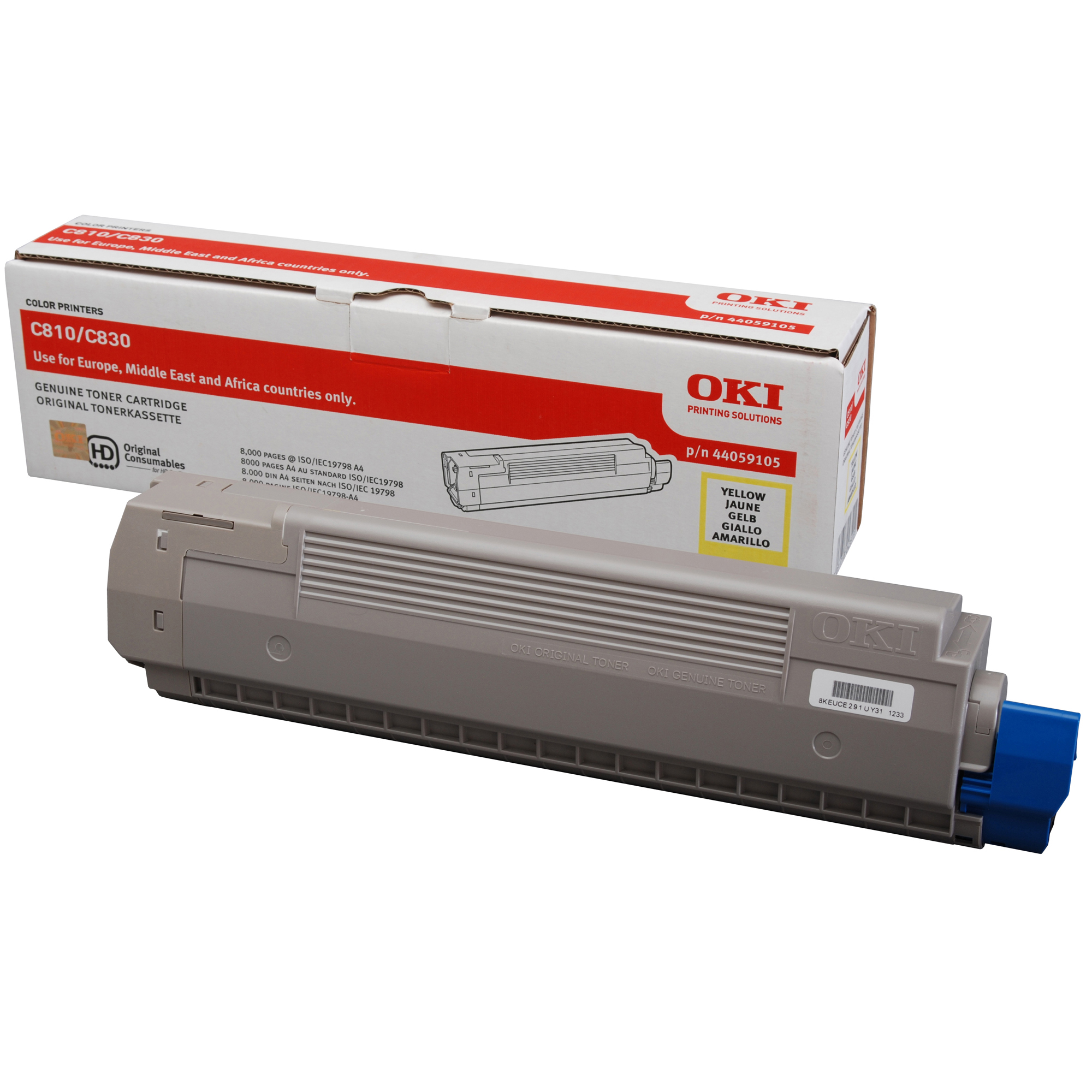 Oki - Toner - Giallo - C-810 C-830 …