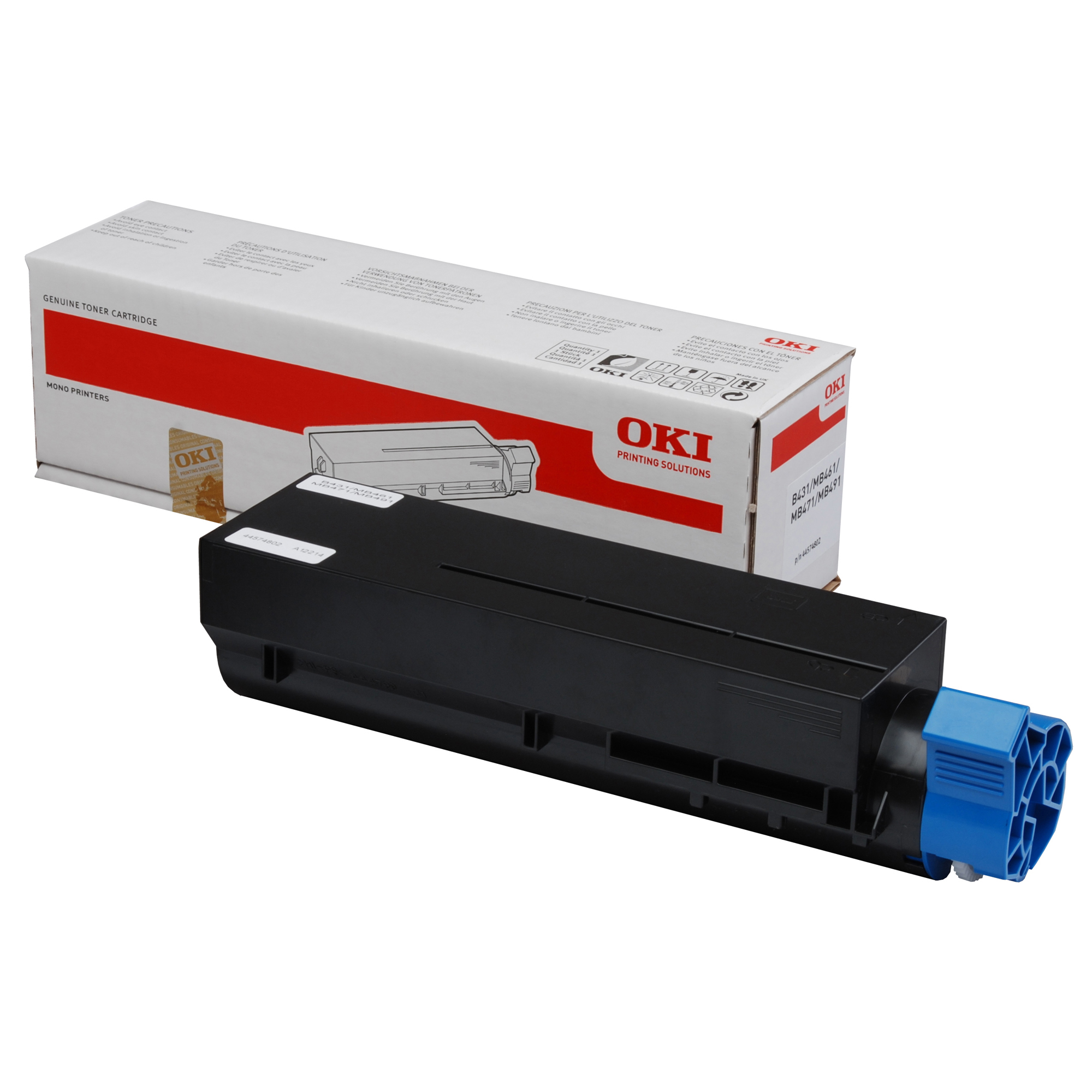 Oki - Toner - Nero - B431\MB461\MB471\MB491 - …