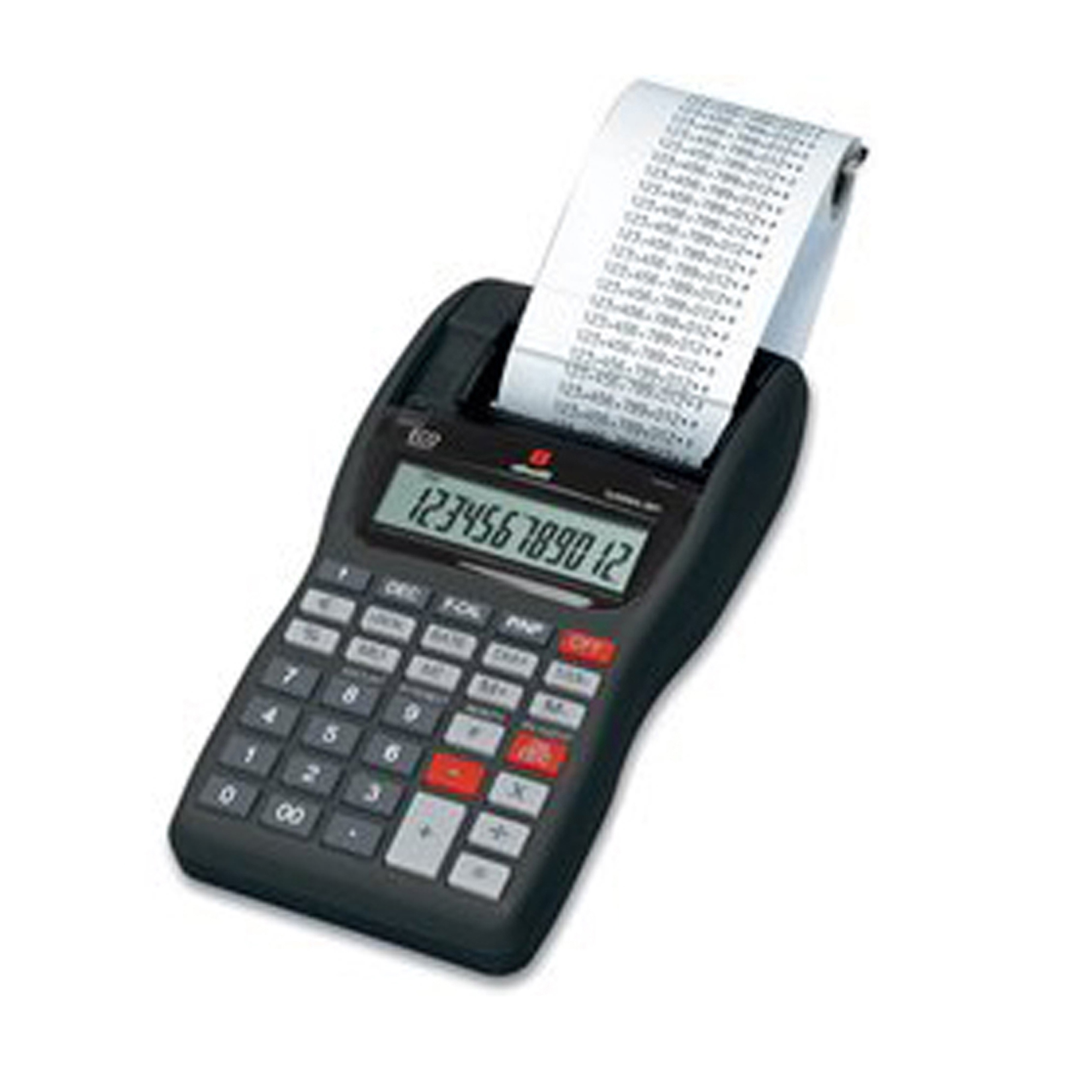 Olivetti SUMMA 301 - Calcolatrice scrivente con stampa - LCD - 12 cifre - adattatore CA