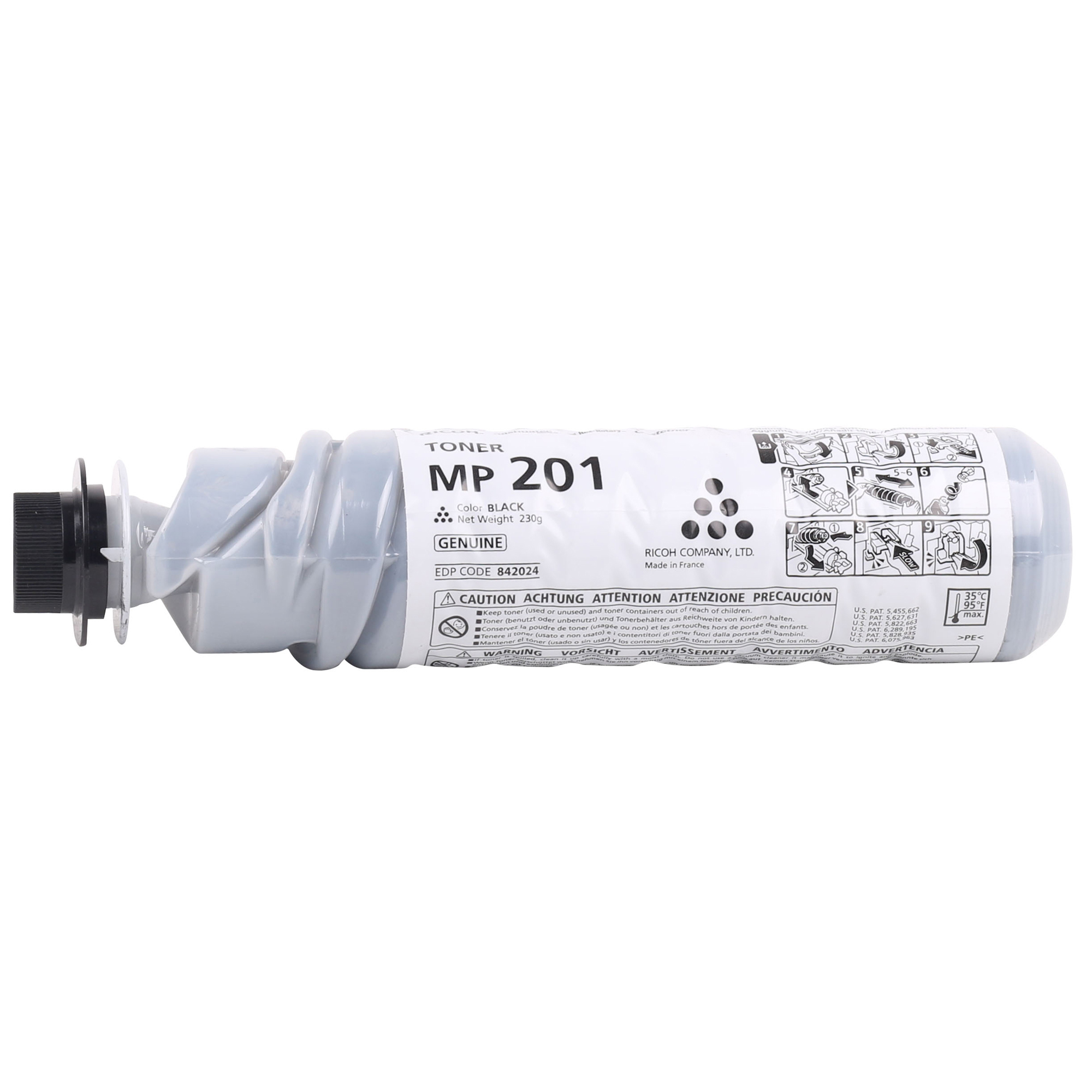 Ricoh MP 201 - Nero - originale - cartuccia toner - per Ricoh Aficio 1515, Aficio 1515F, Aficio 1515MF, Aficio 1515PS