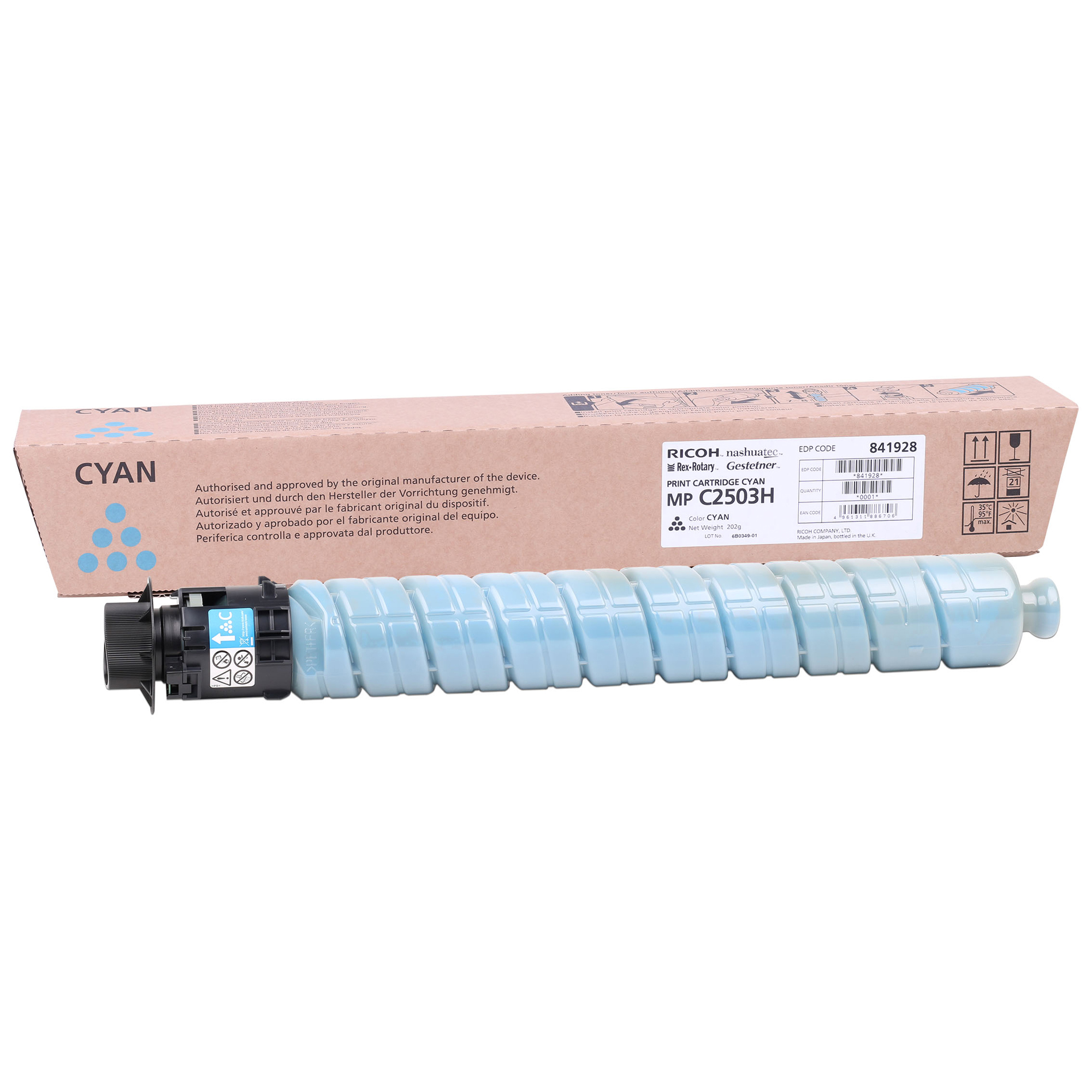Ricoh - Toner - Ciano - 841928 - …