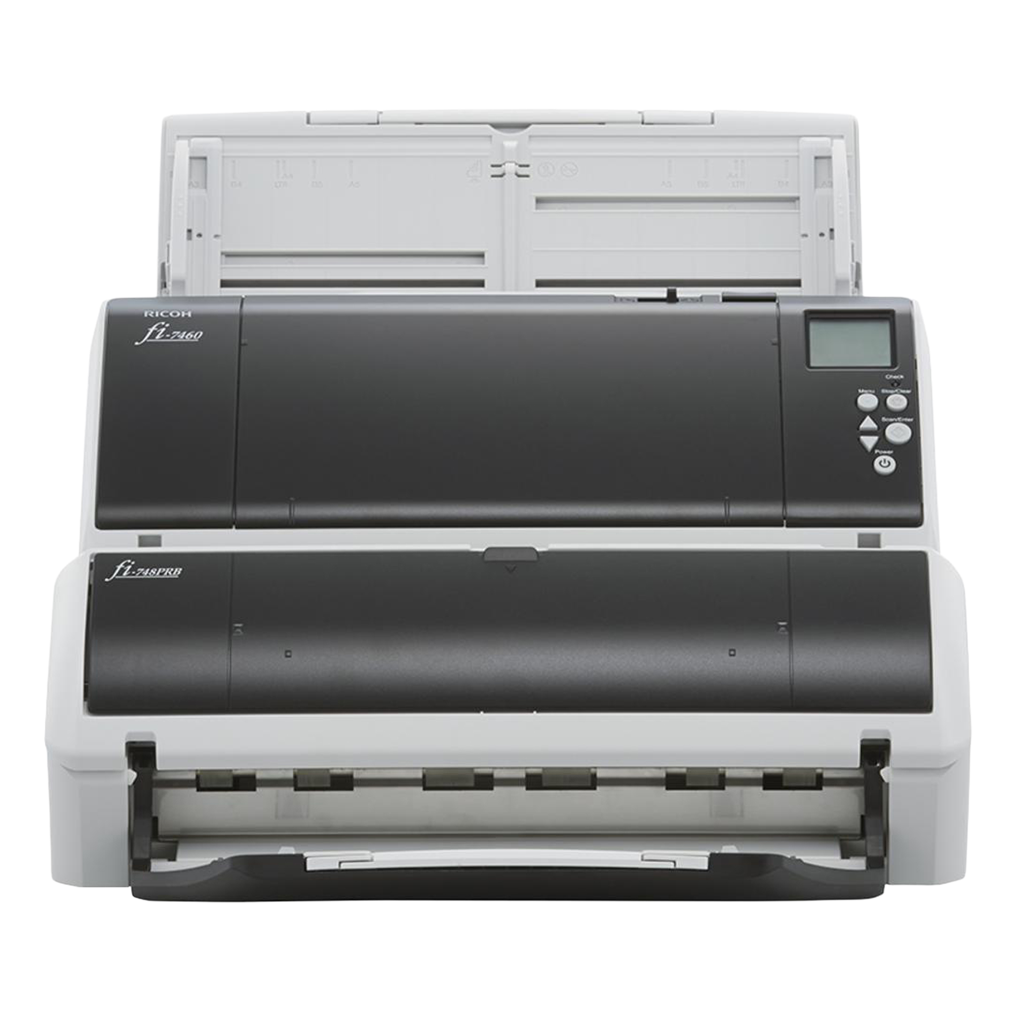 Ricoh fi 7460 - Scanner documenti - CCD duale - Duplex - 304.8 x 431.8 mm - 600 dpi x 600 dpi - fino a 60 ppm (mono) / fino a 60 ppm (colore) - ADF (Alimentatore automatico documenti) (100 fogli) - USB 3.0
