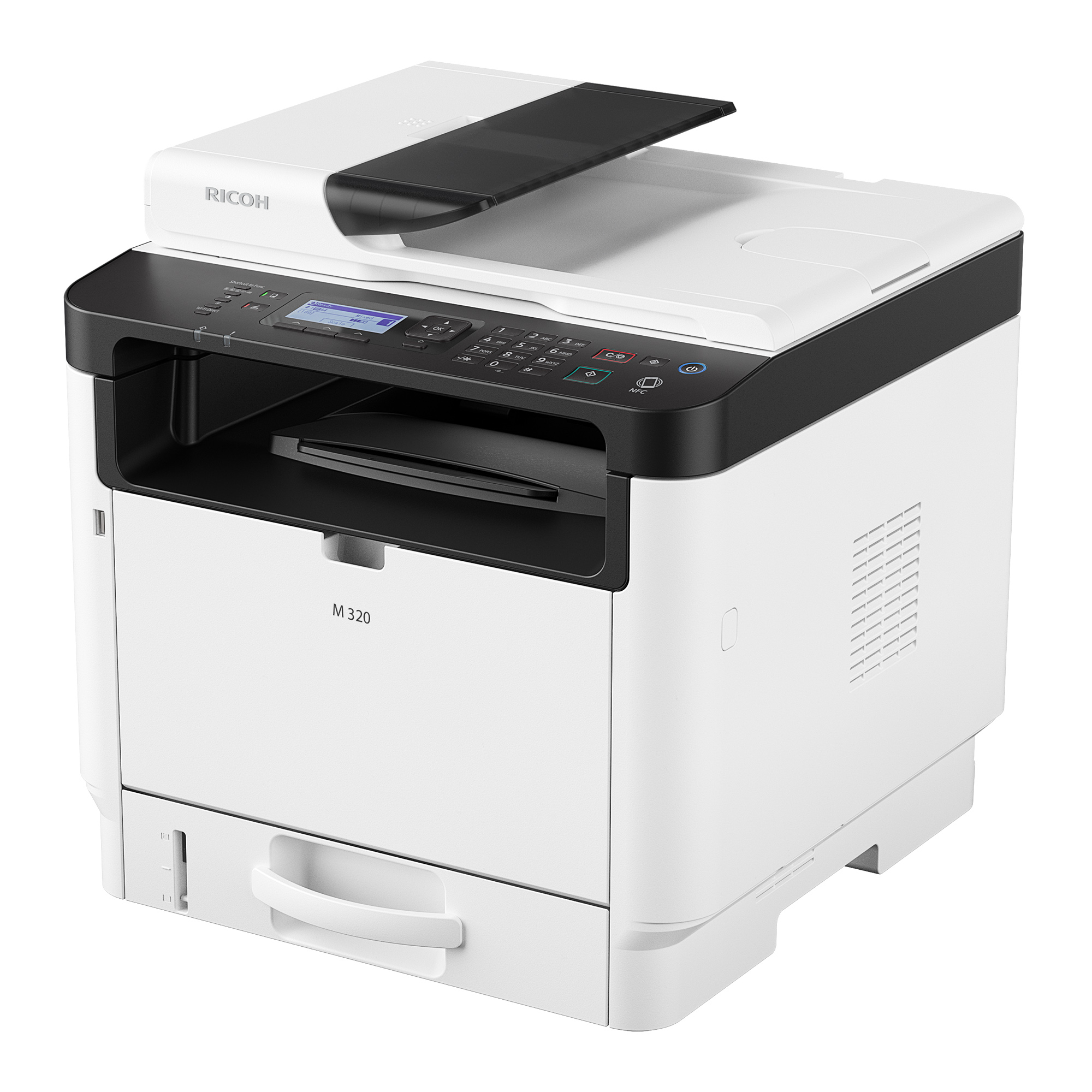 Ricoh Multifunzione A4 Bianco e Nero M320SE con …
