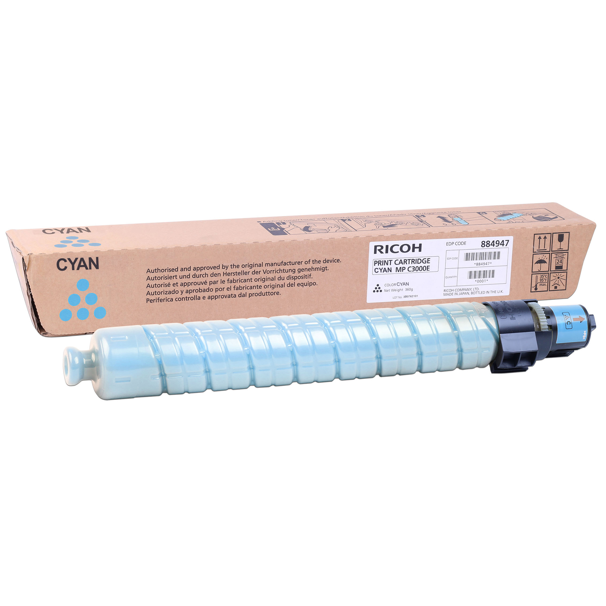 Ricoh - Toner - Ciano - 842033 - …