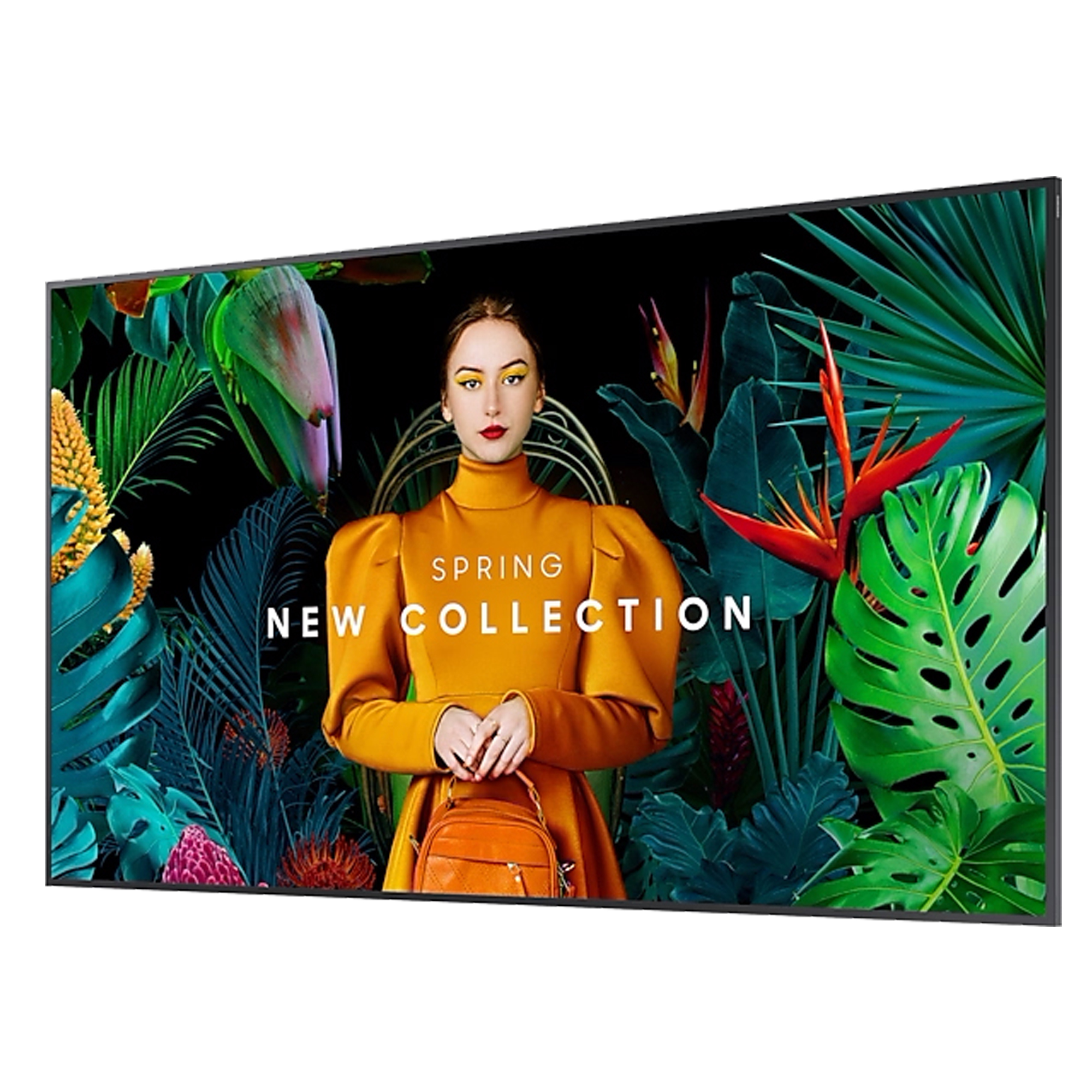 Samsung QM75C - 75" Categoria diagonale QMC Series Display LCD retroilluminato a LED - Crystal UHD - segnaletica digitale - 4K UHD (2160p) 3840 x 2160 - LED Edge - nero