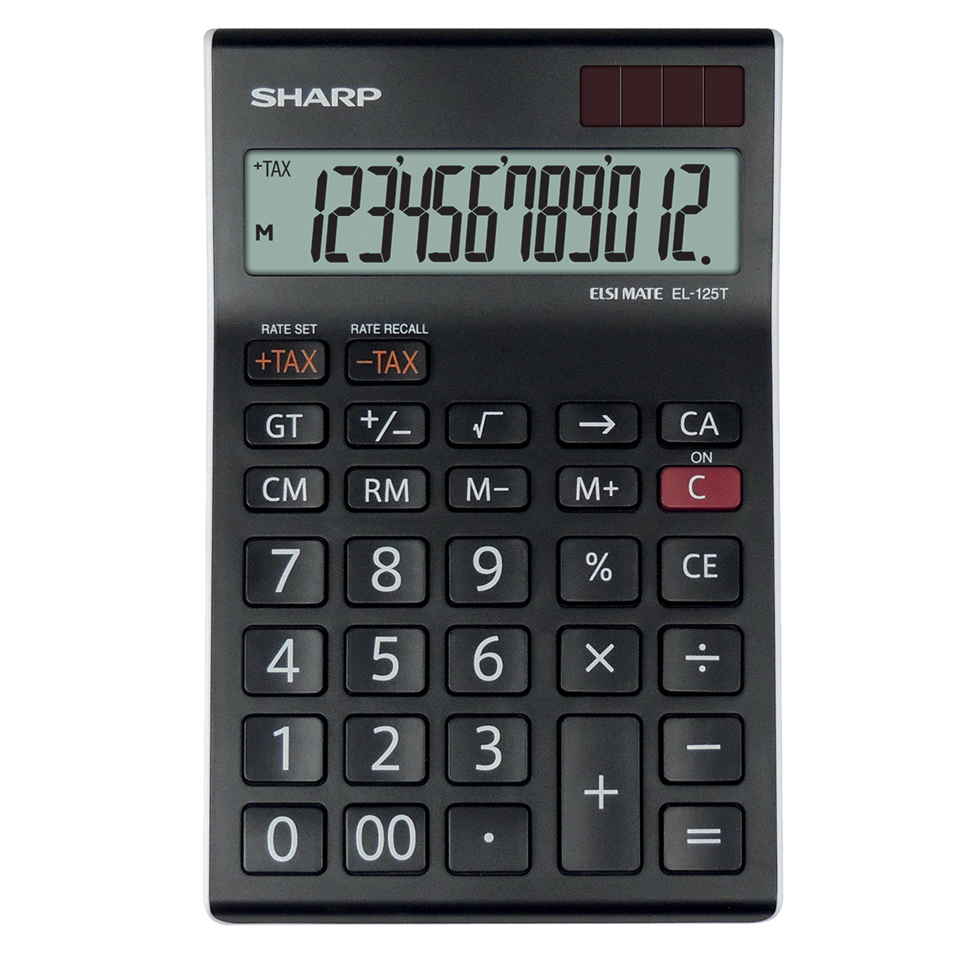 Sharp - Calcolatrice da Tavolo EL-125T - 12 …