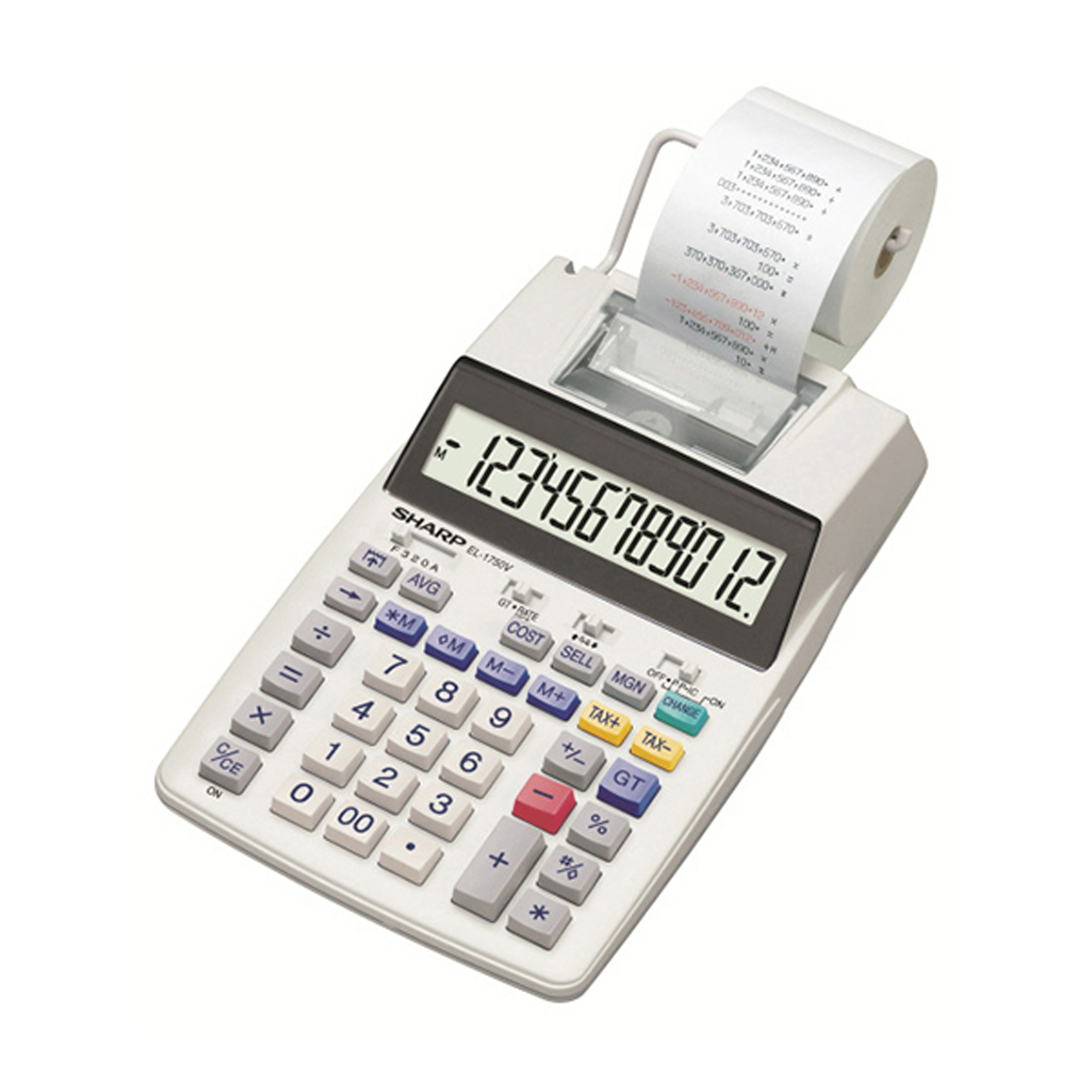 CALCOLATRICE EL-1750V CON STAMPA