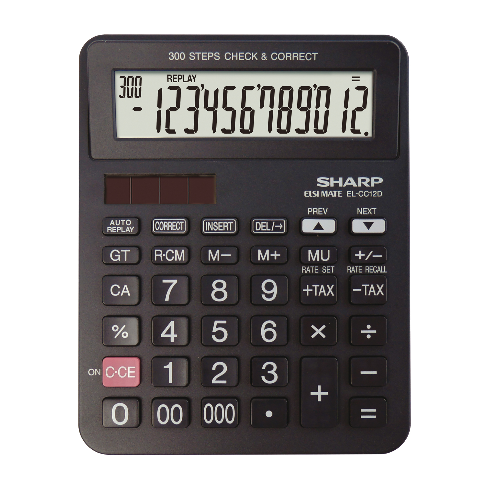 Sharp - Calcolatrice da Tavolo EL-CC12D - 12 …