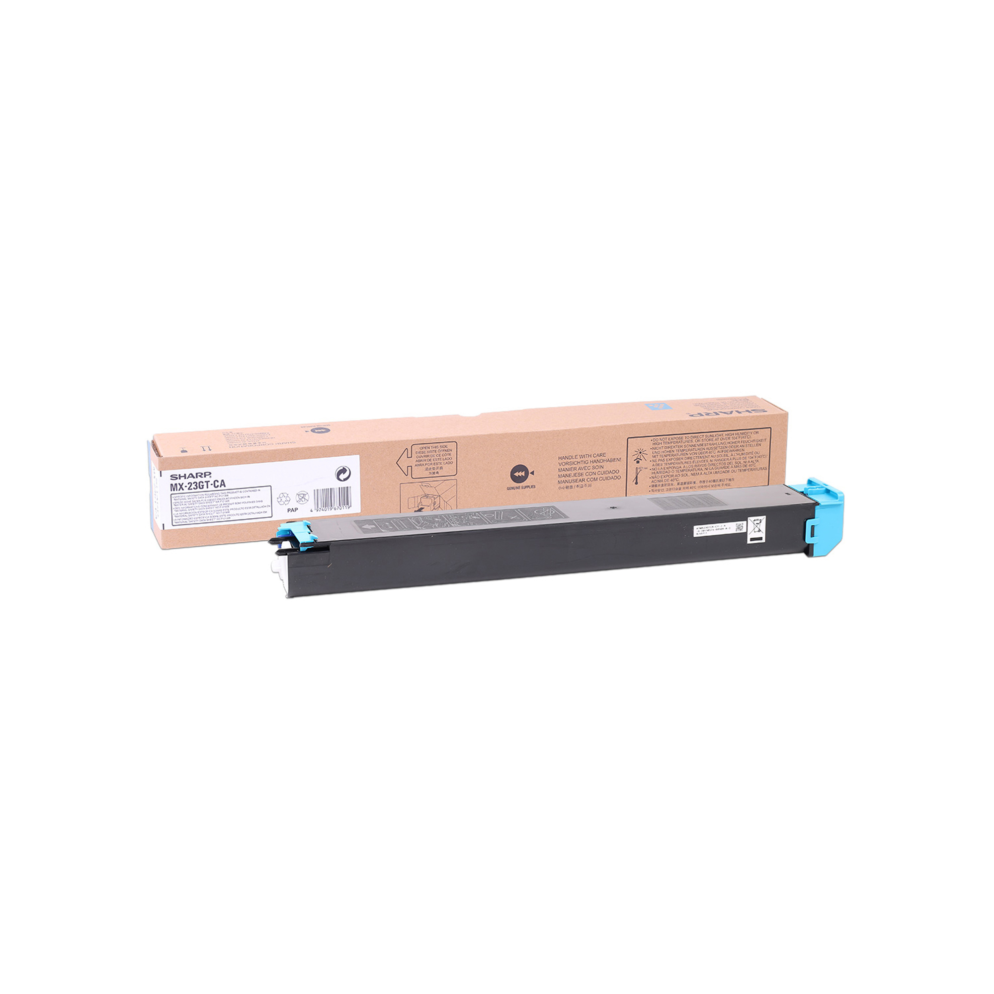 Sharp - Toner - Ciano - MX23GTCA - …