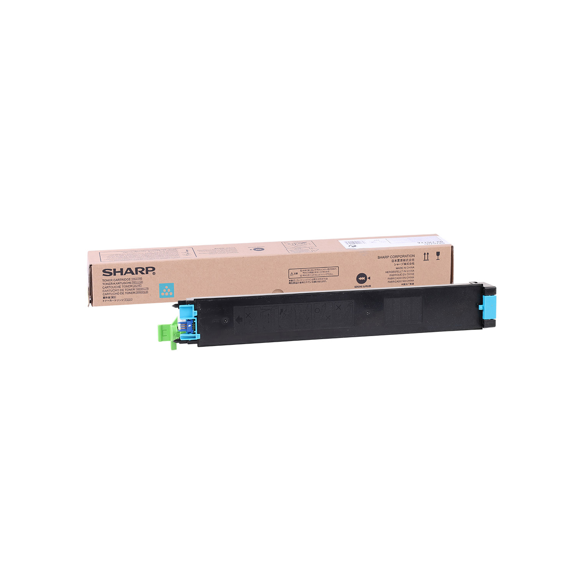 Sharp - Toner - Ciano - MX27GTCA - …