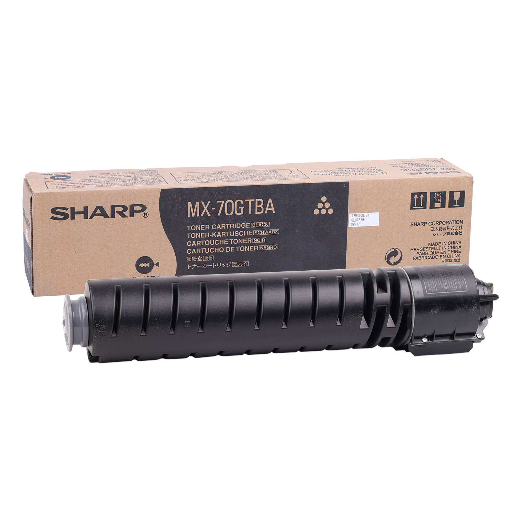 Sharp - Toner - Nero - MX70GTBA - …