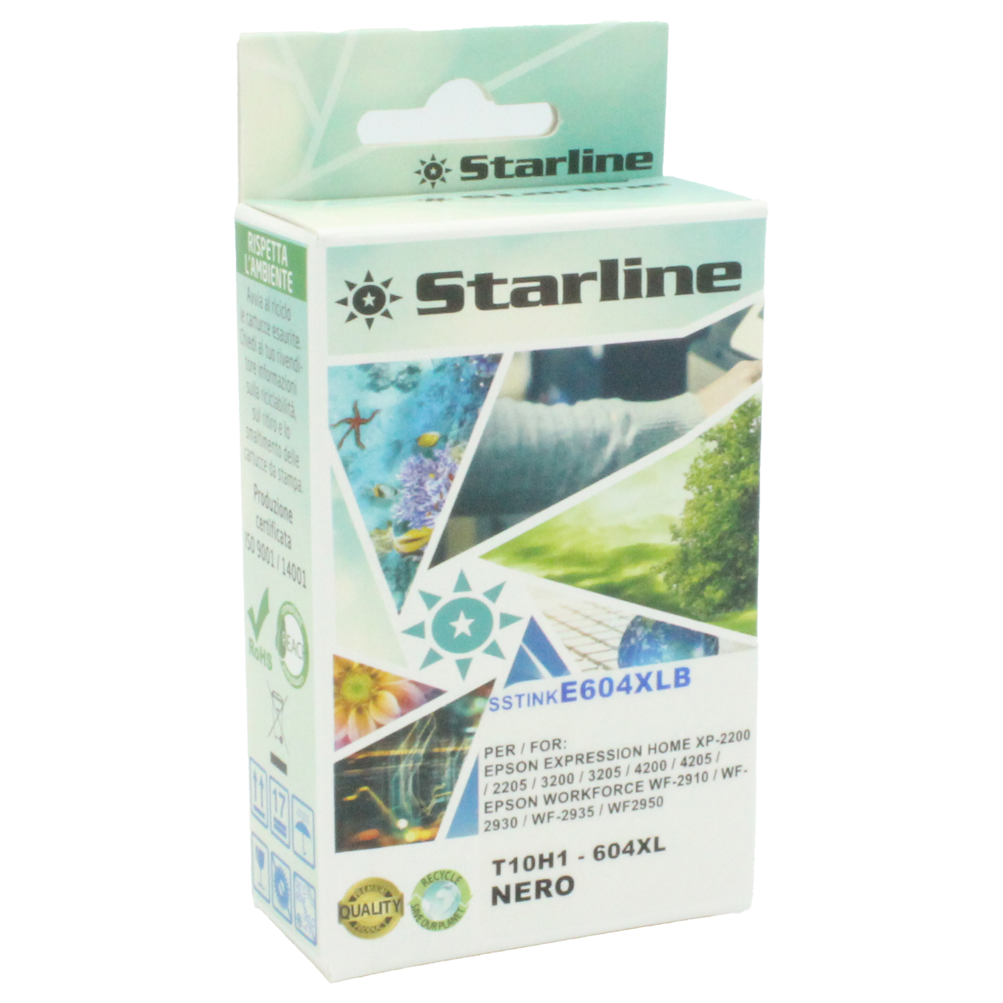 Starline - Cartuccia compatibile Ananas 604XL - Nero …
