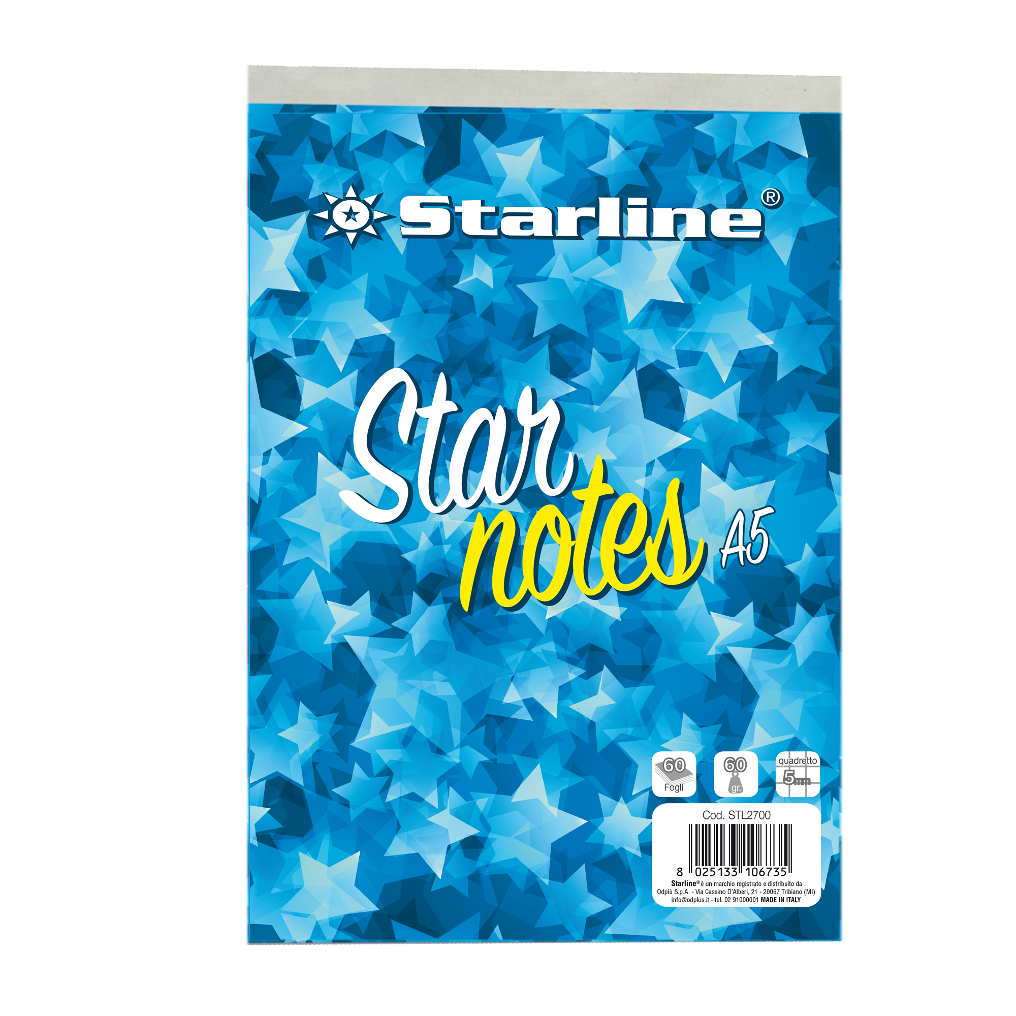Blocco note StarNotes A5 - 60 fogli - …