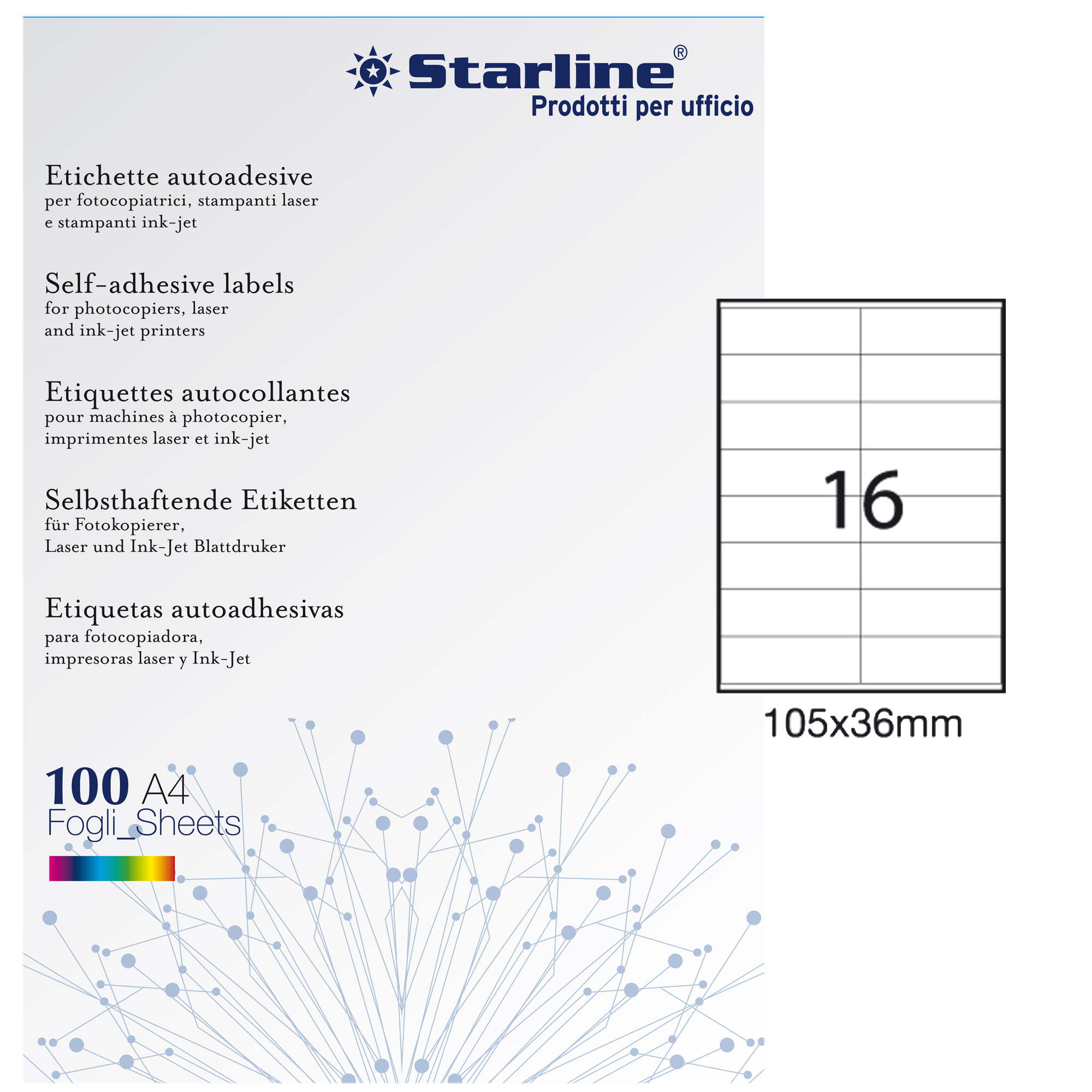 Etichette adesive - in carta - permanenti - …