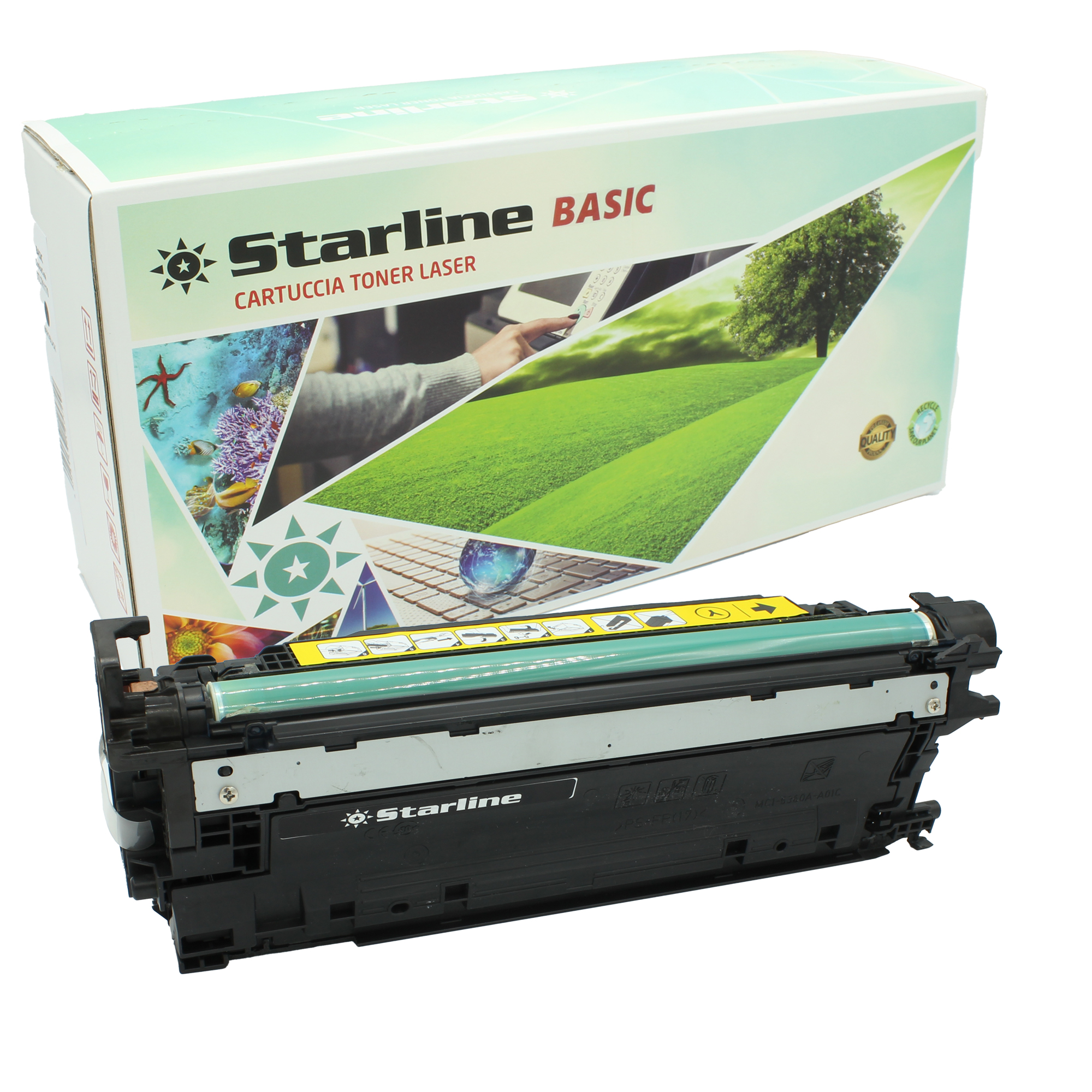 Starline - Toner Compatibile per HP 504 - …