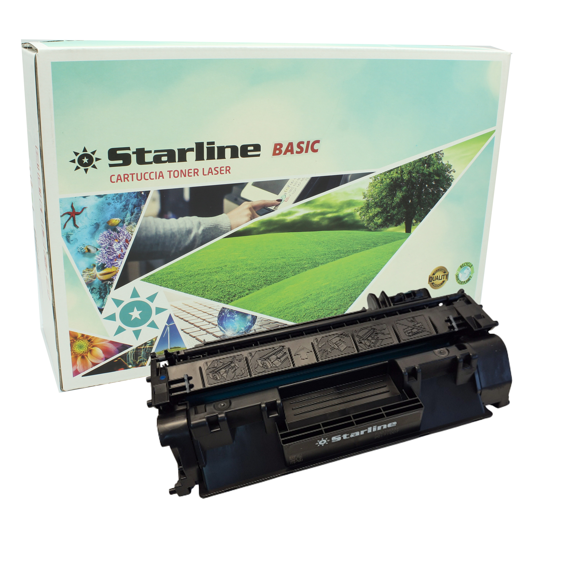 Starline Toner Compatibile per HP 80A Nero CF280A …