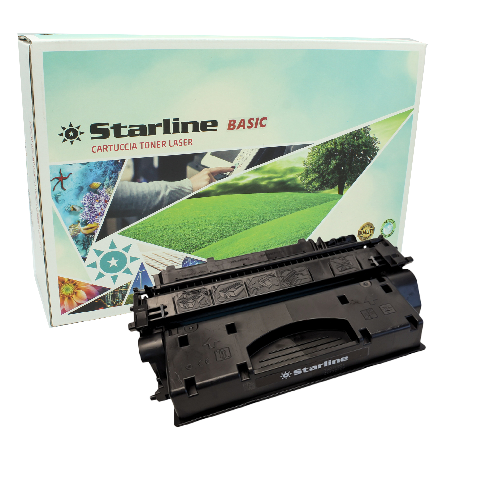 Starline Toner Compatibile per HP 80X Nero CF280X …