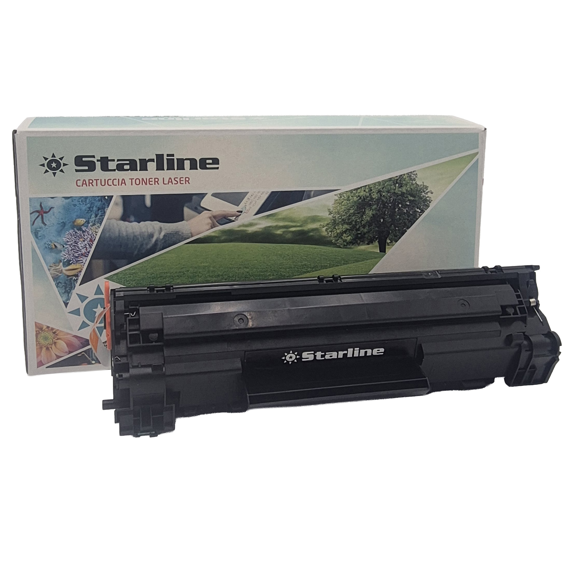 Starline Toner Compatibile per HP 83X Nero CF283X …
