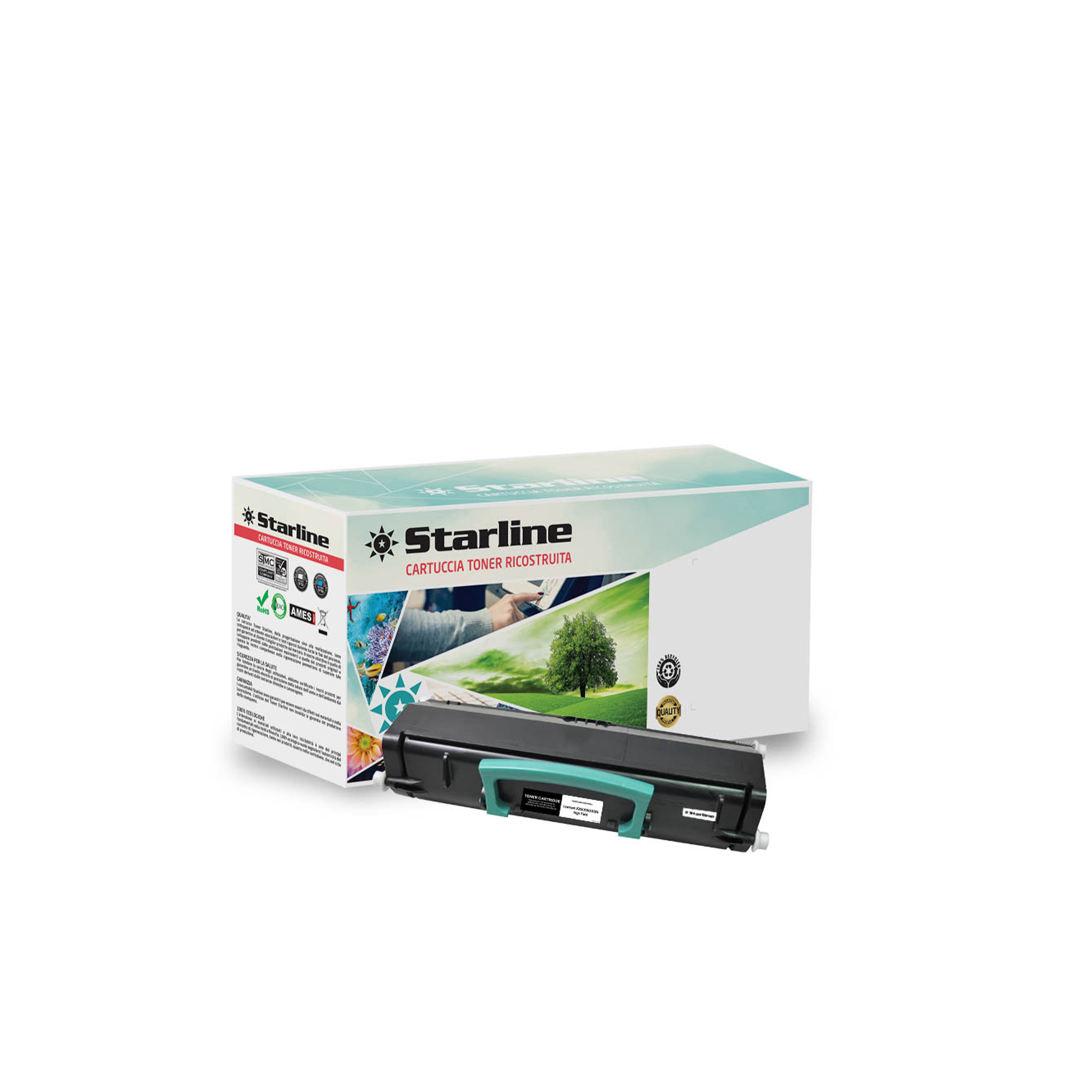 Starline - Toner Ricostruito - per Lexmark - …