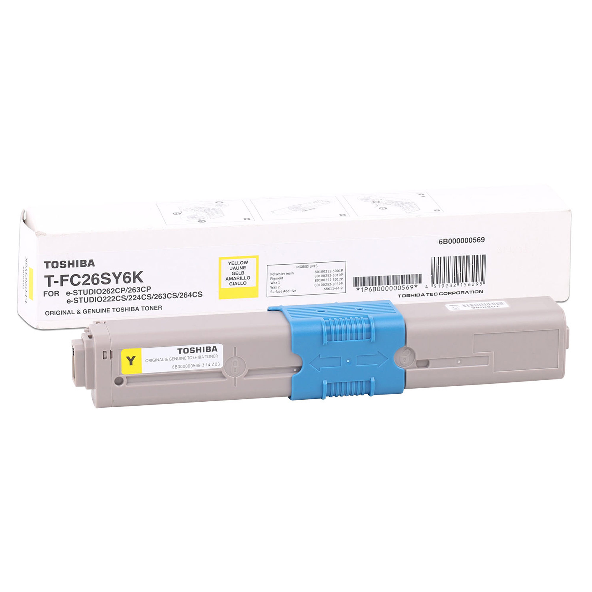 Toshiba - Toner - Giallo - 6B0000001096 - …