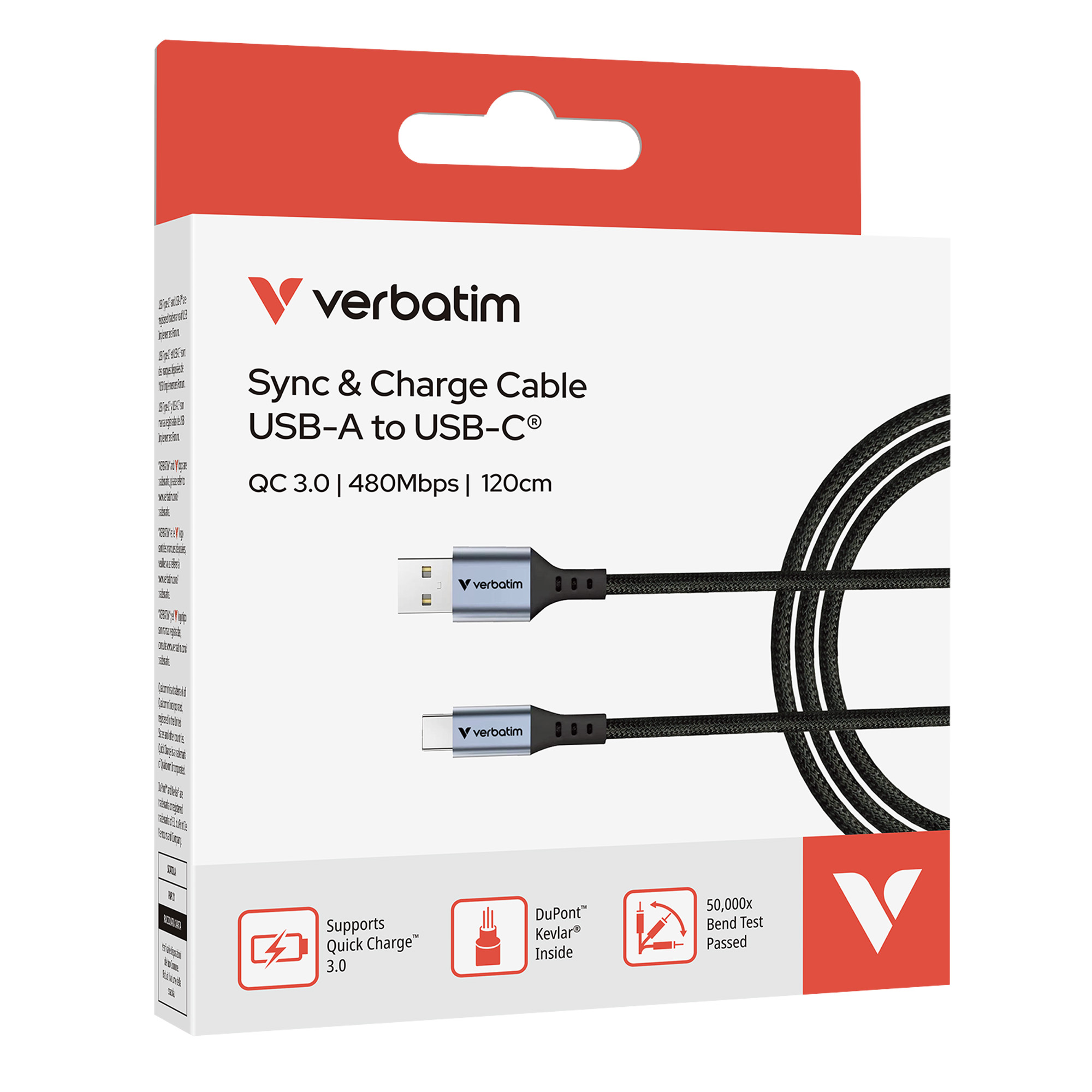 Verbatim - Cavo USB-A a USB-C_18W- 31843 - …