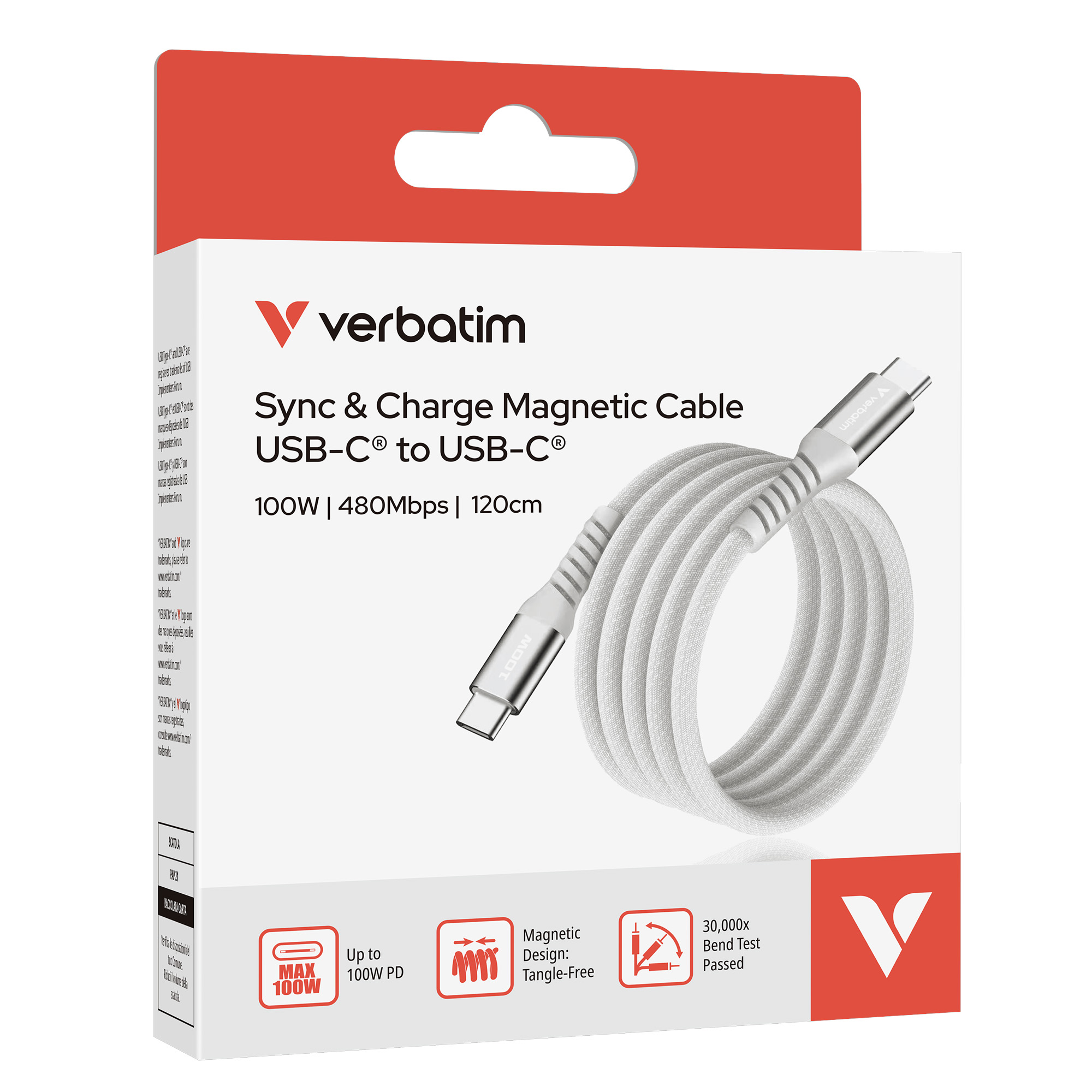 Verbatim - Cavo USB-C to USB-C 100W - …
