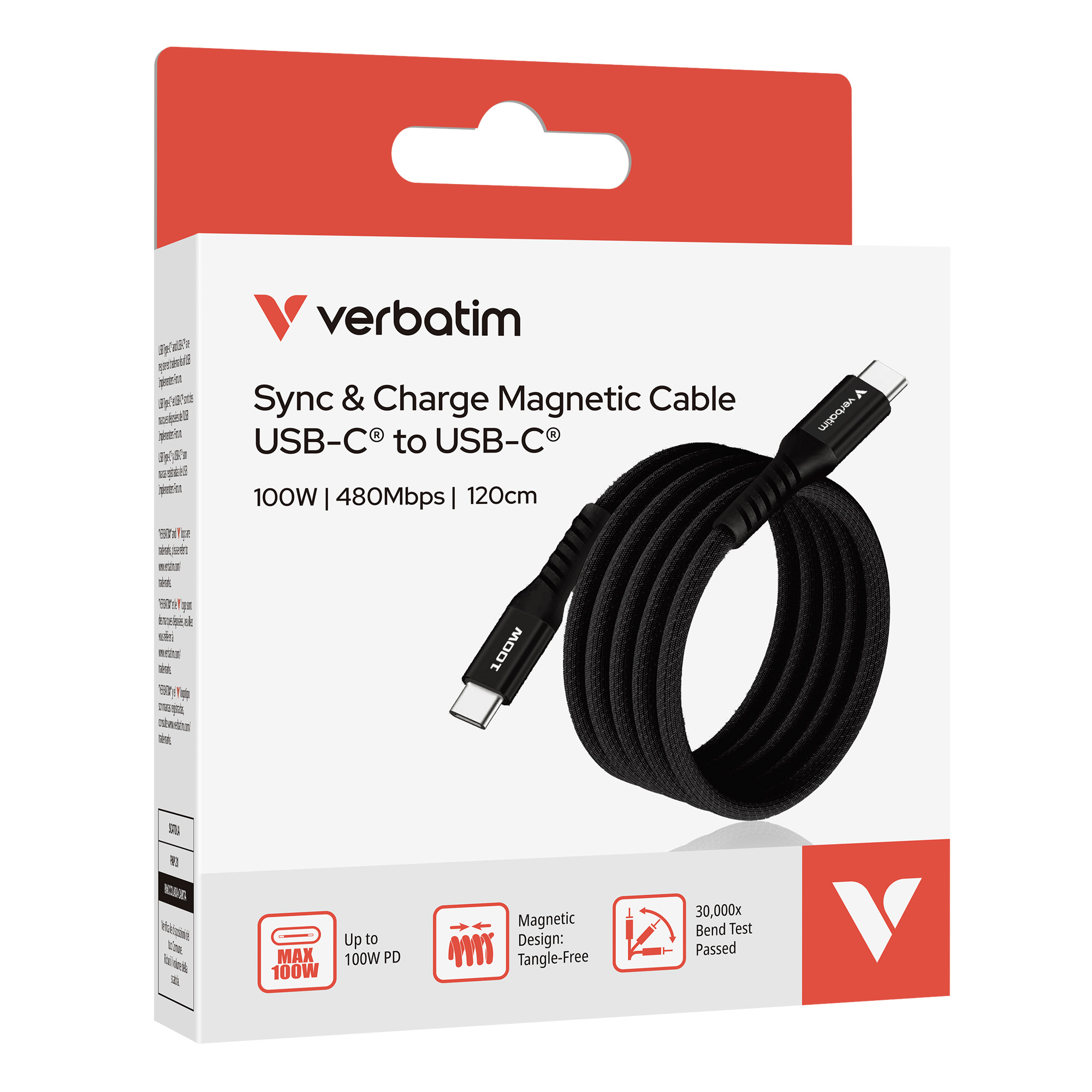 Verbatim - Cavo USB-C to USB-C 100W - …