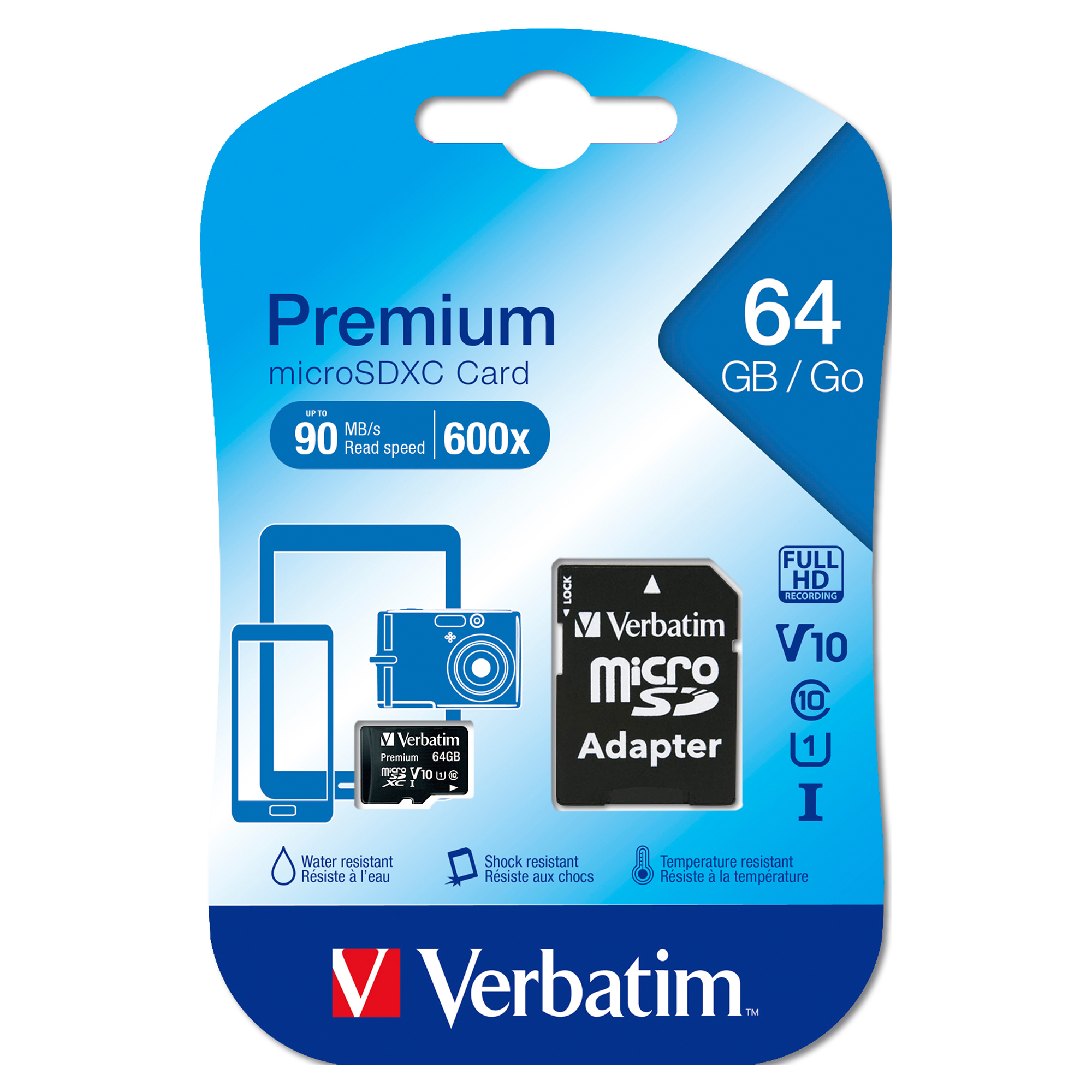 Verbatim - Micro SDXC Classe 10 fino a …