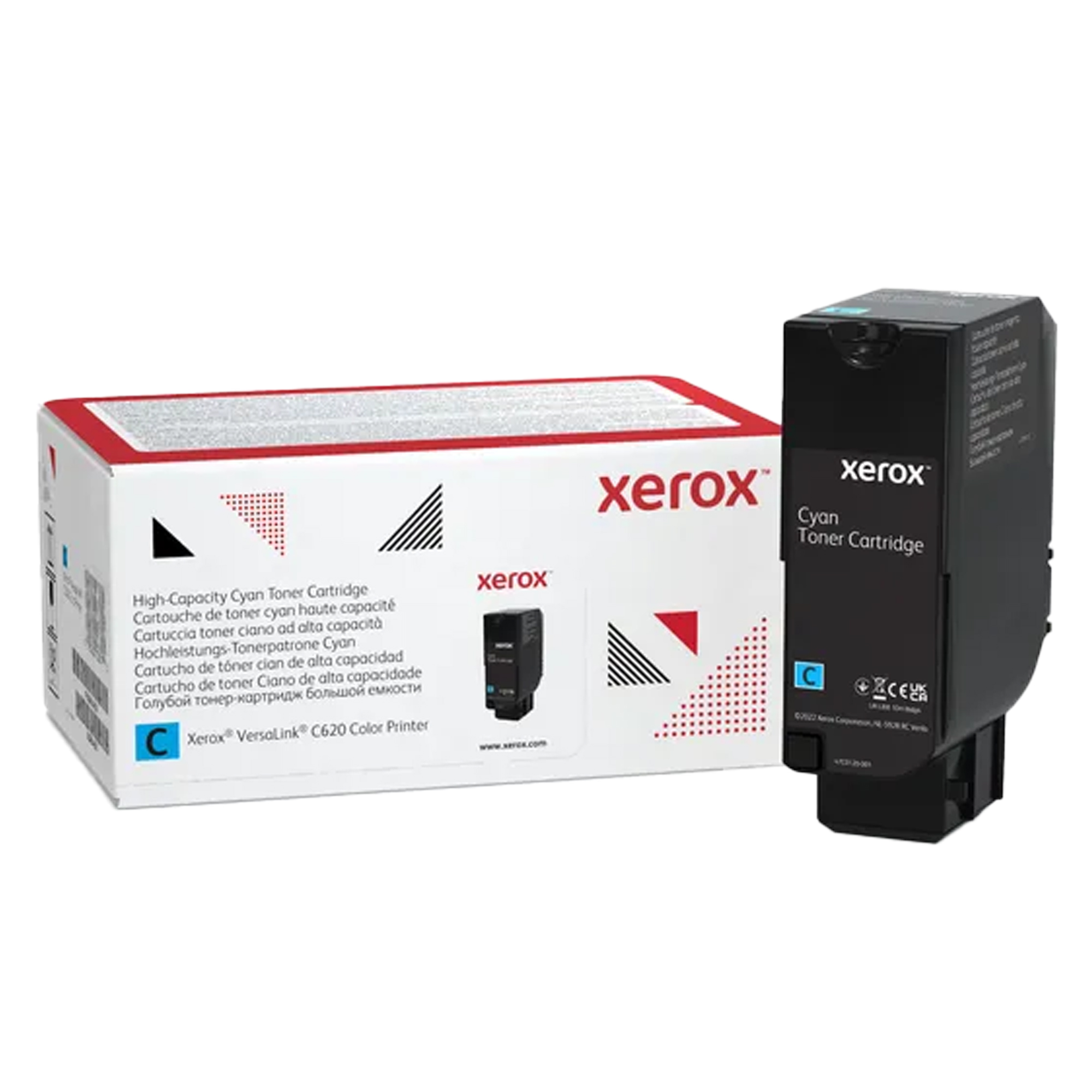 Xerox - Alta capienza - ciano - originale - cartuccia toner Use and Return