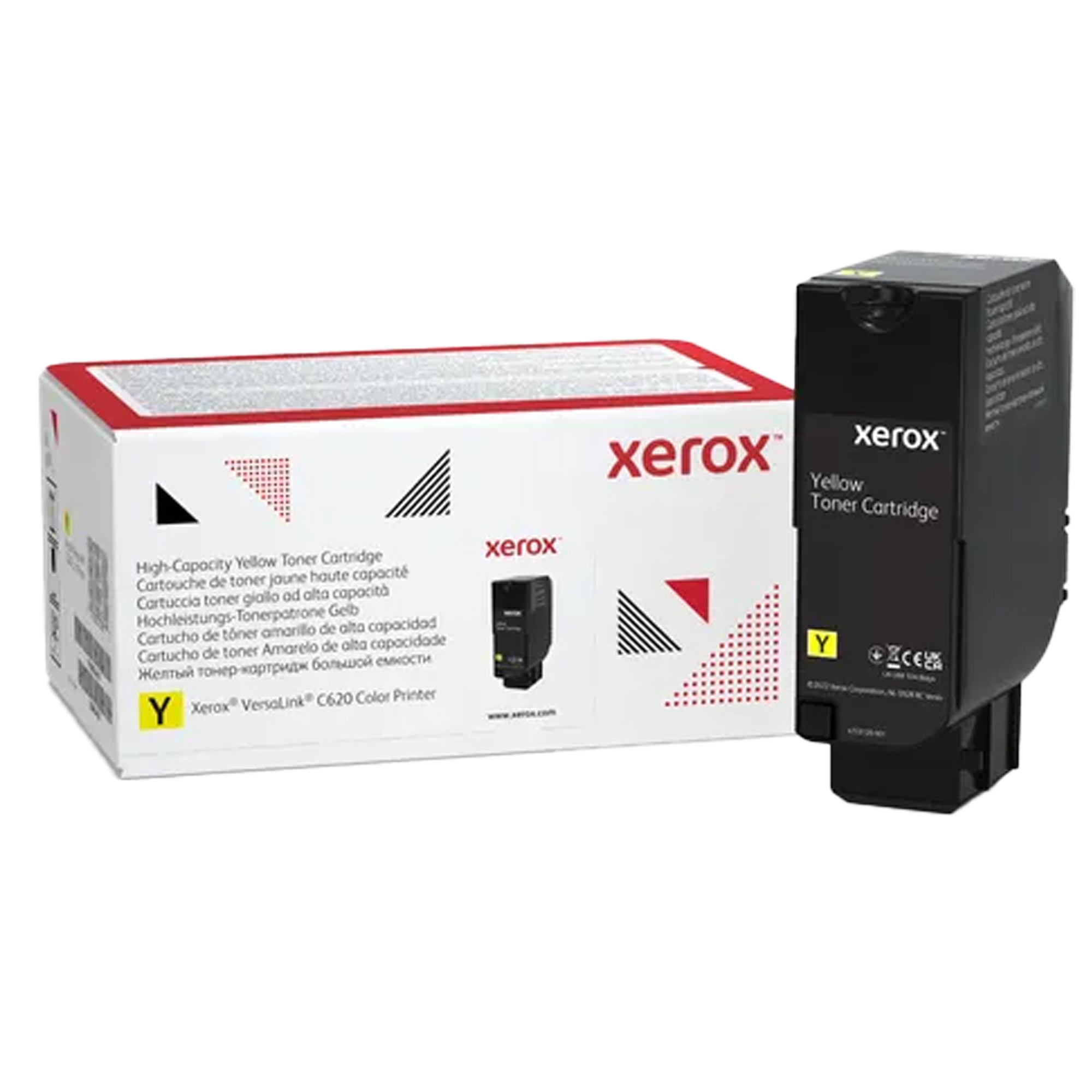 Xerox - Alta capienza - giallo - originale - cartuccia toner Use and Return