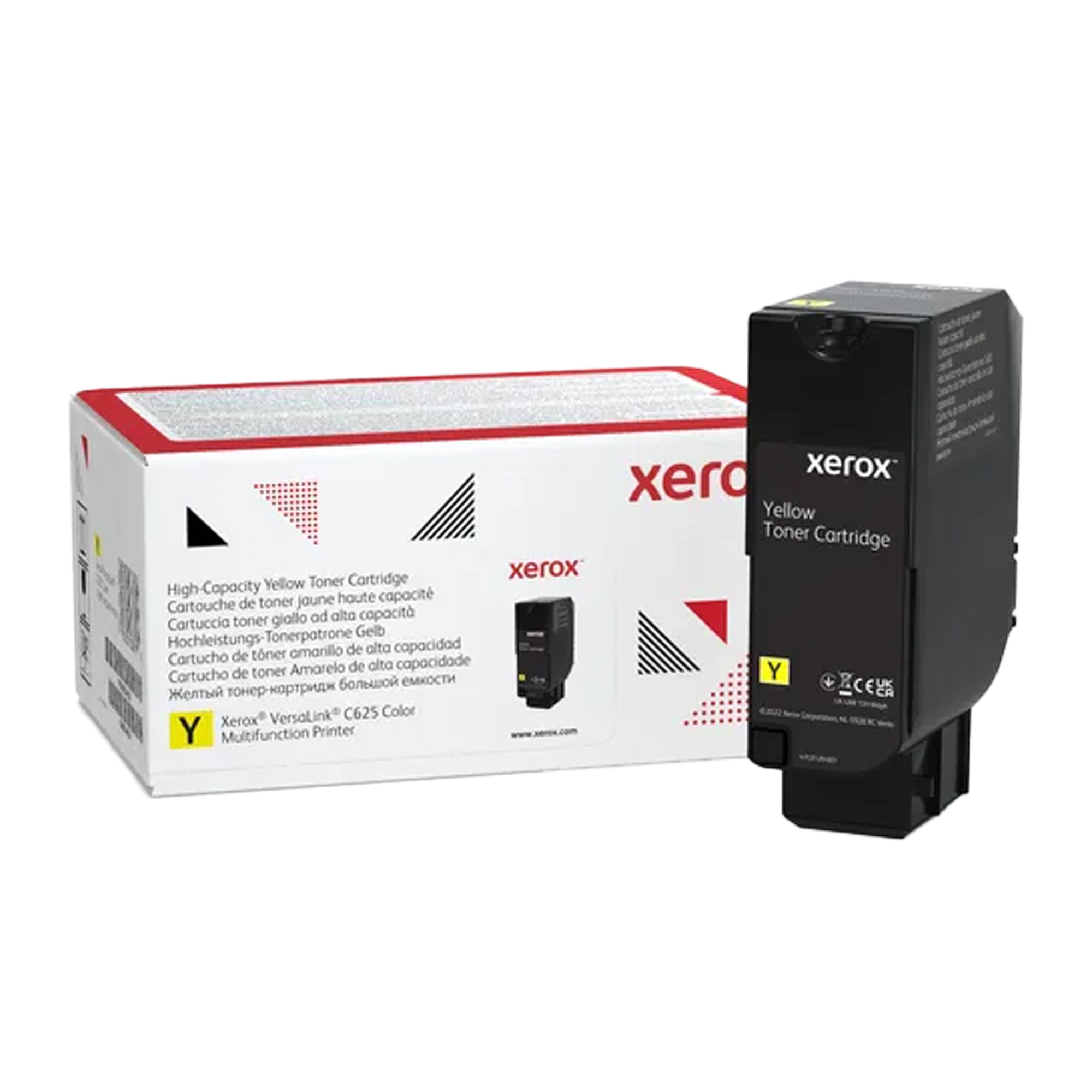 Xerox - Alta capienza - giallo - originale - scatola - cartuccia toner - per VersaLink C625