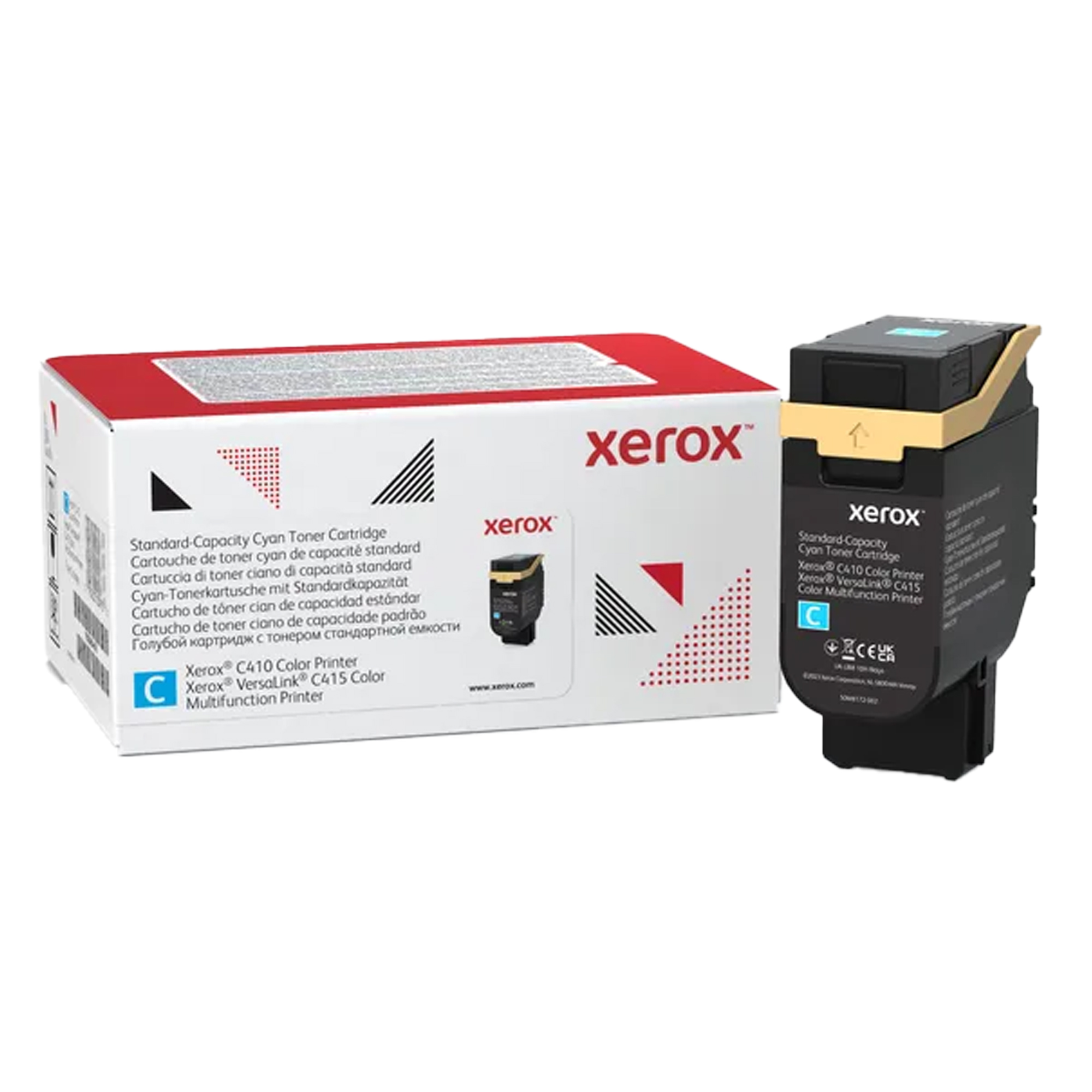 Xerox - Ciano - originale - scatola - cartuccia toner Use and Return - per Xerox C410; VersaLink C415/DN