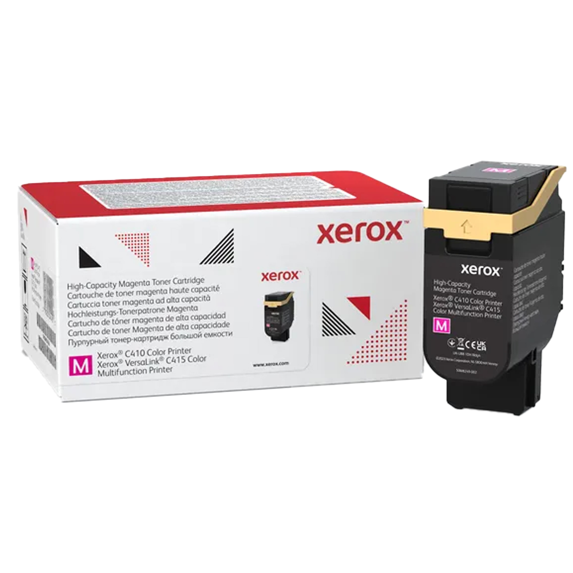 Xerox - Alta capienza - magenta - originale - scatola - cartuccia toner Use and Return - per Xerox C410; VersaLink C415/DN