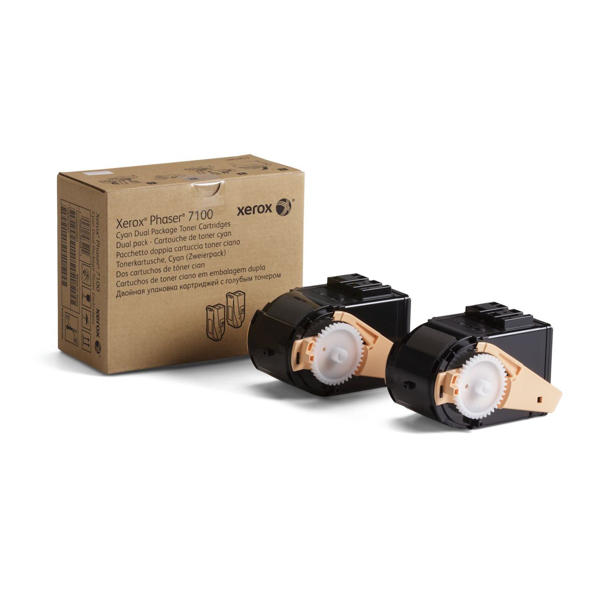 Xerox - Scatola 2 Toner - Ciano - …