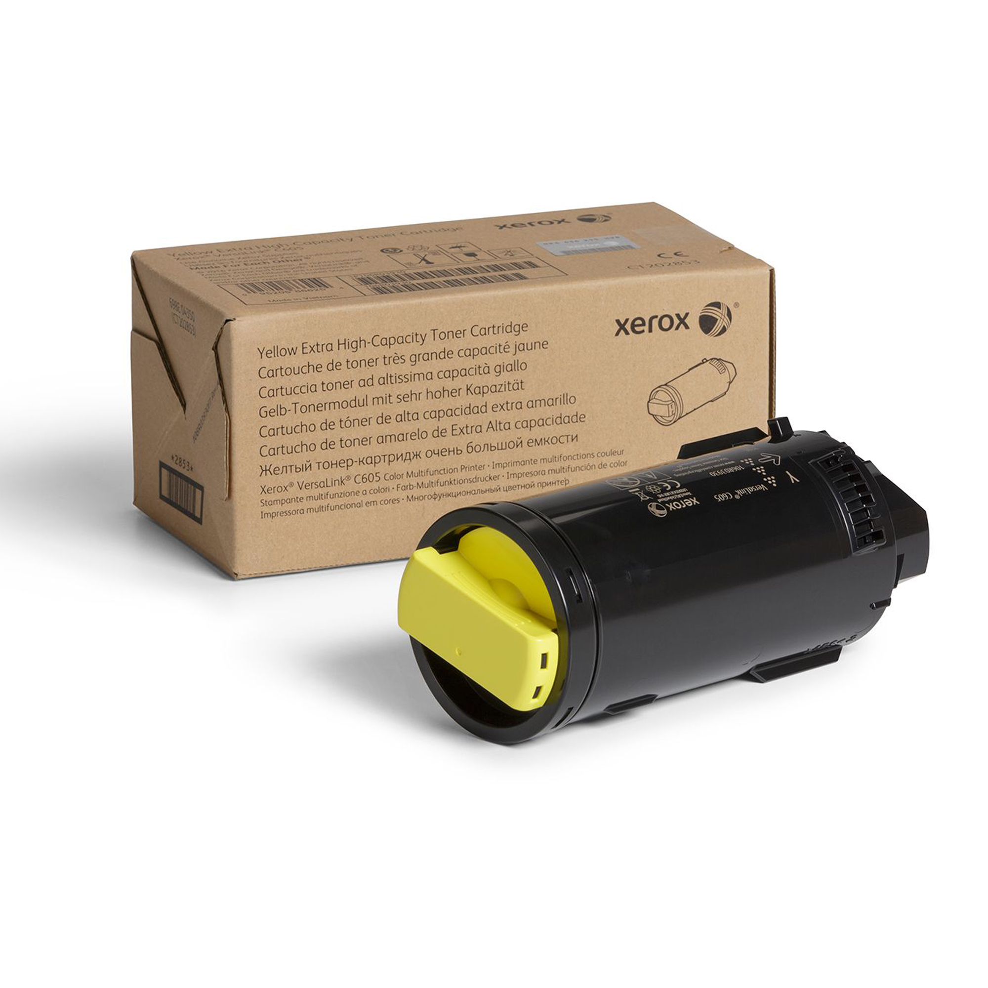 Xerox - capacity extra-elevata - giallo - originale - cartuccia toner - per VersaLink C605
