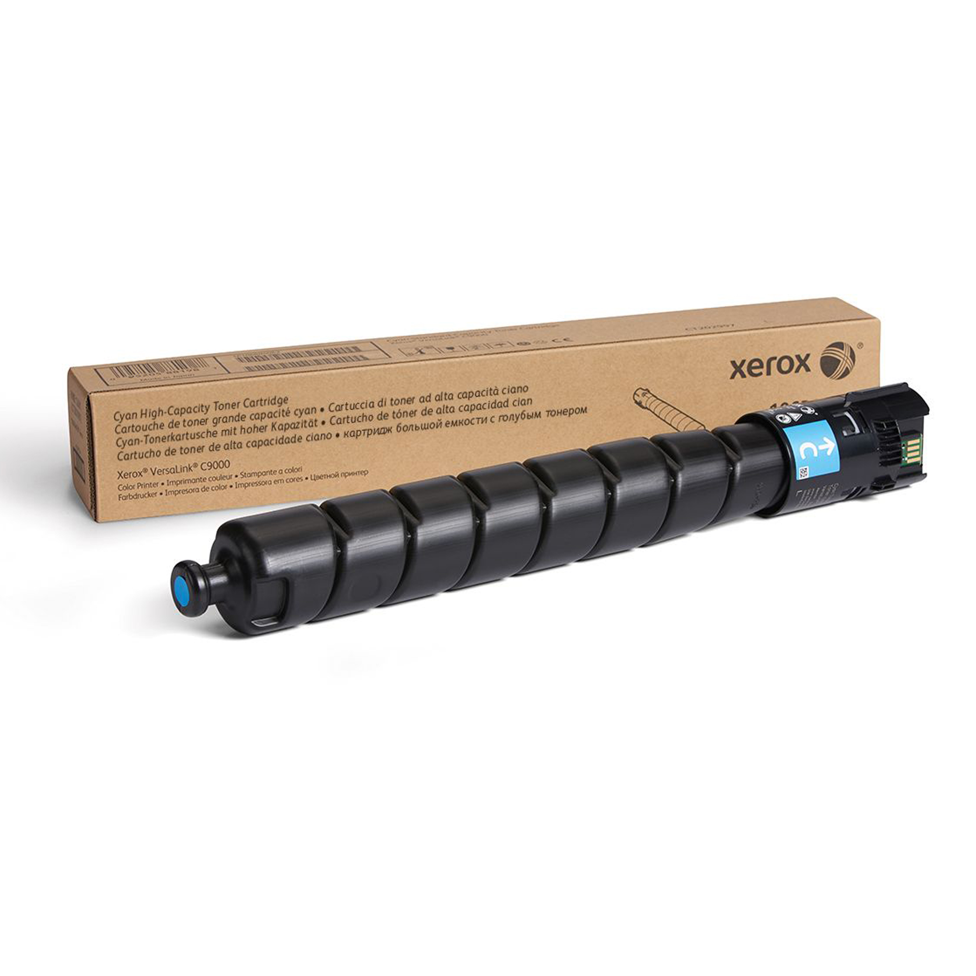Xerox VersaLink C9000 - Alta capienza - ciano - originale - cartuccia toner - per VersaLink C9000/DT, C9000/DTM, C9000/YDT, C9000V/DT, C9000V/DTM