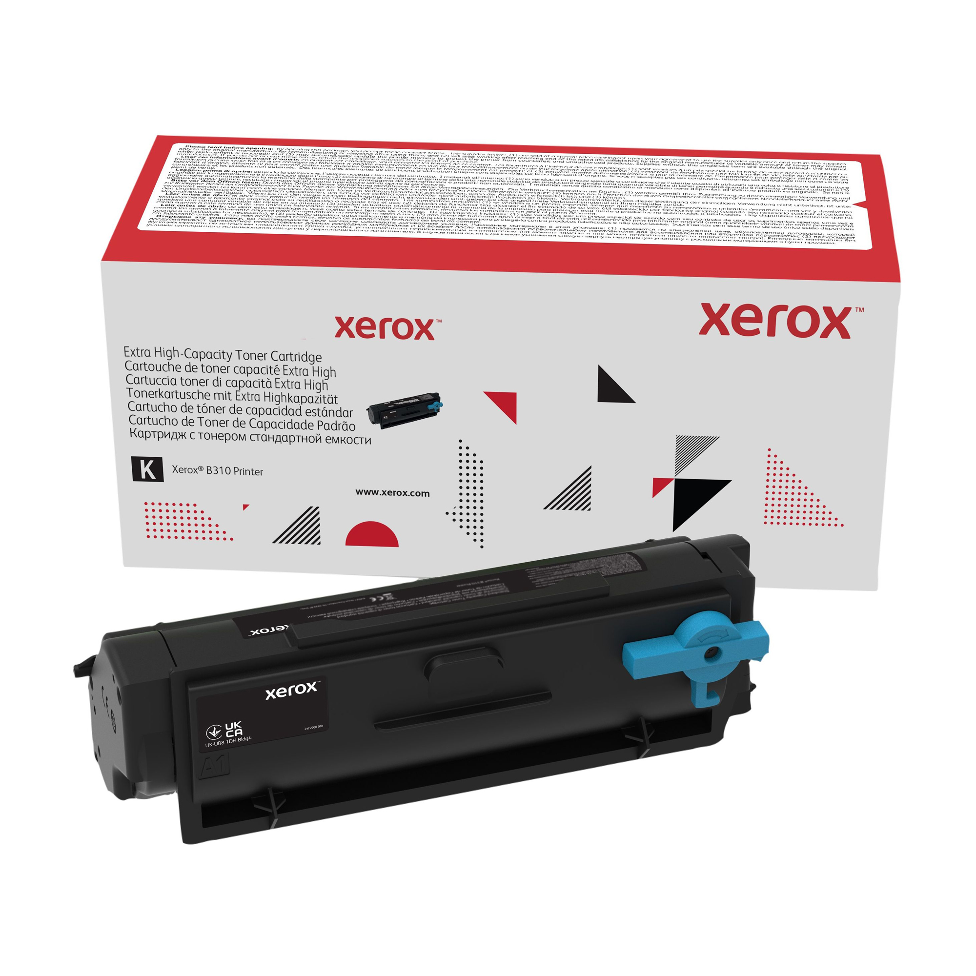Xerox - capacity extra-elevata - nero - originale - cartuccia toner - per Xerox B305, B310, B315, C315