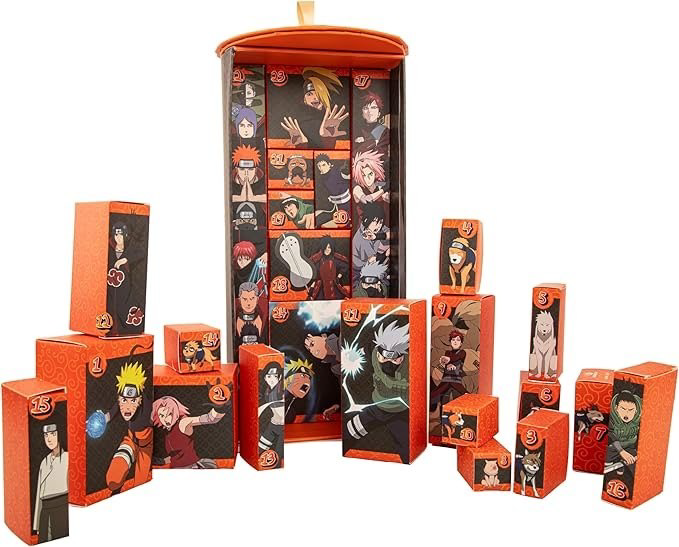 PREORDINE YuMe Gift Box - Deluxe Advent Calendar - Naruto - SOLID CTN (4 Units) 17966 *FINE SETTEMBRE
