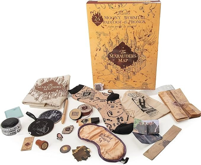 PREORDINE YuMe Gift Box - Classic Advent Calendar - Harry Potter Marauder's Map - SOLID CTN (10 Units) 17961 *FINE SETTEMBRE
