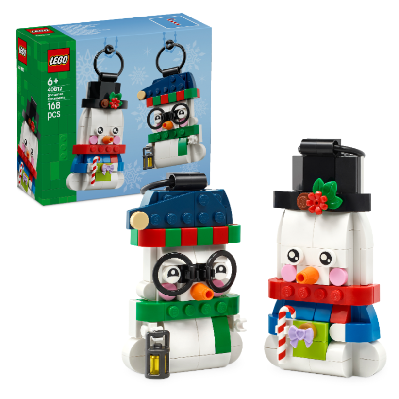 PREORDINE LEGO Seasons and Occasions - Pupazzi di neve ornamentali 40812 *SETTEMBRE